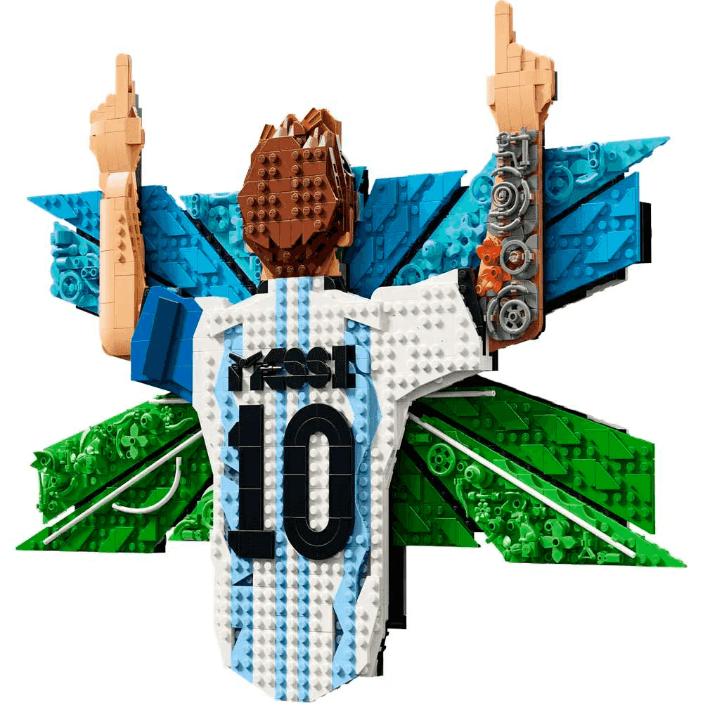 LEGO Lionel Messi Celebración 43018 – Cuadro 3D de Fútbol 1427 piezas (14+) - Image 3