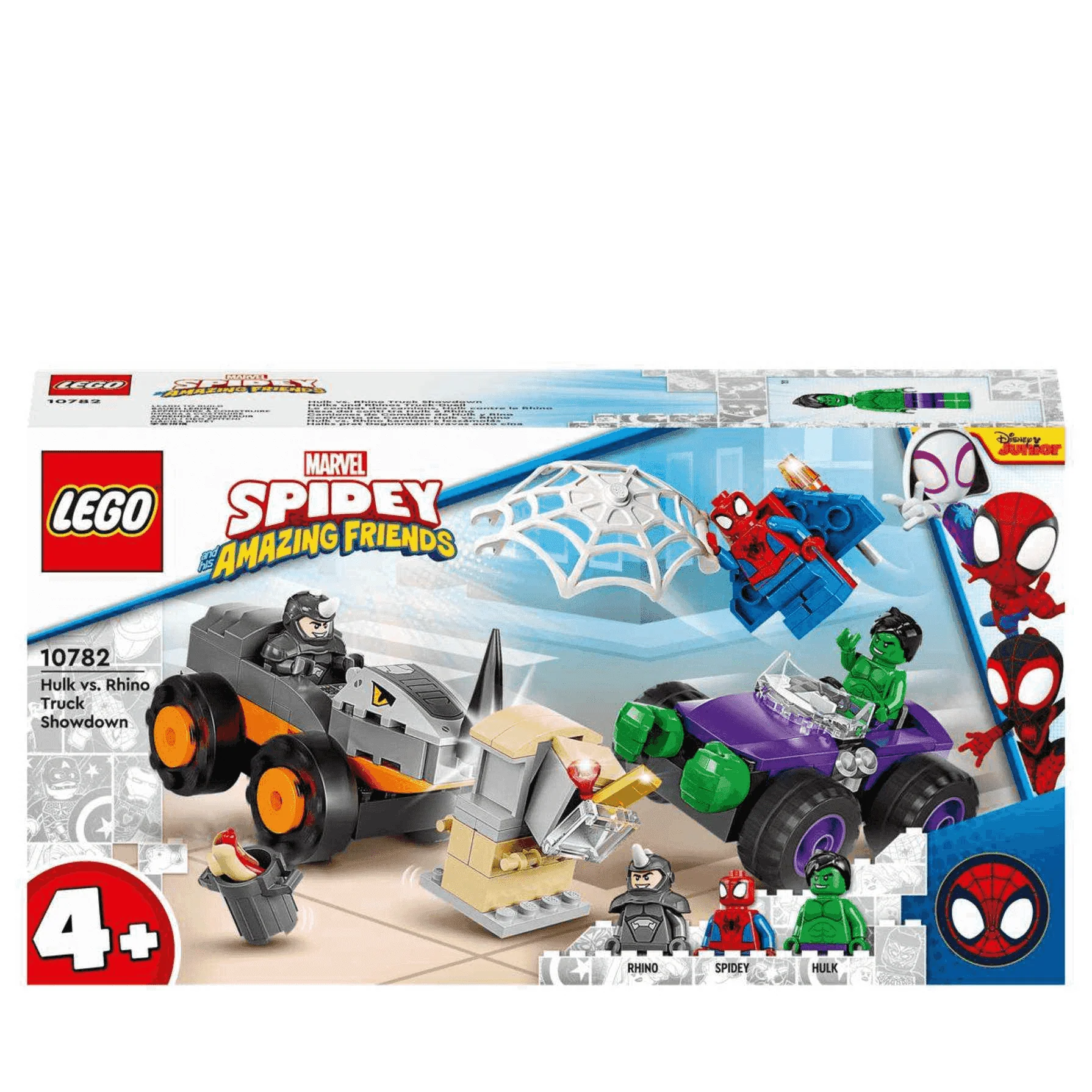 LEGO Marvel 10782 Camiones de Combate de Hulk y Rino