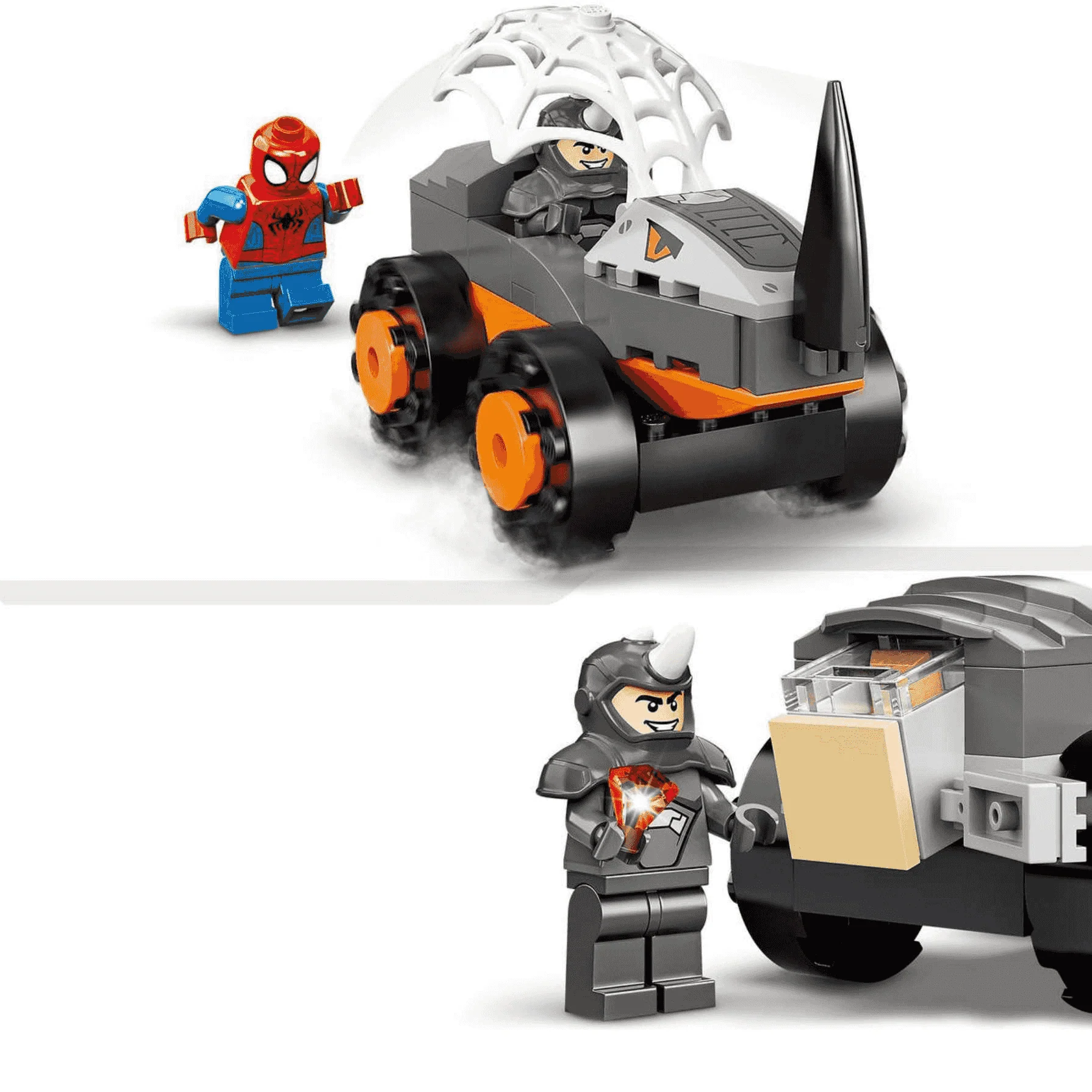 LEGO Marvel 10782 Camiones de Combate de Hulk y Rino - Image 4