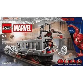 LEGO Marvel 76321 – Spider-Man vs. Doc Ock: Escena del Tren Subterráneo - Image 2