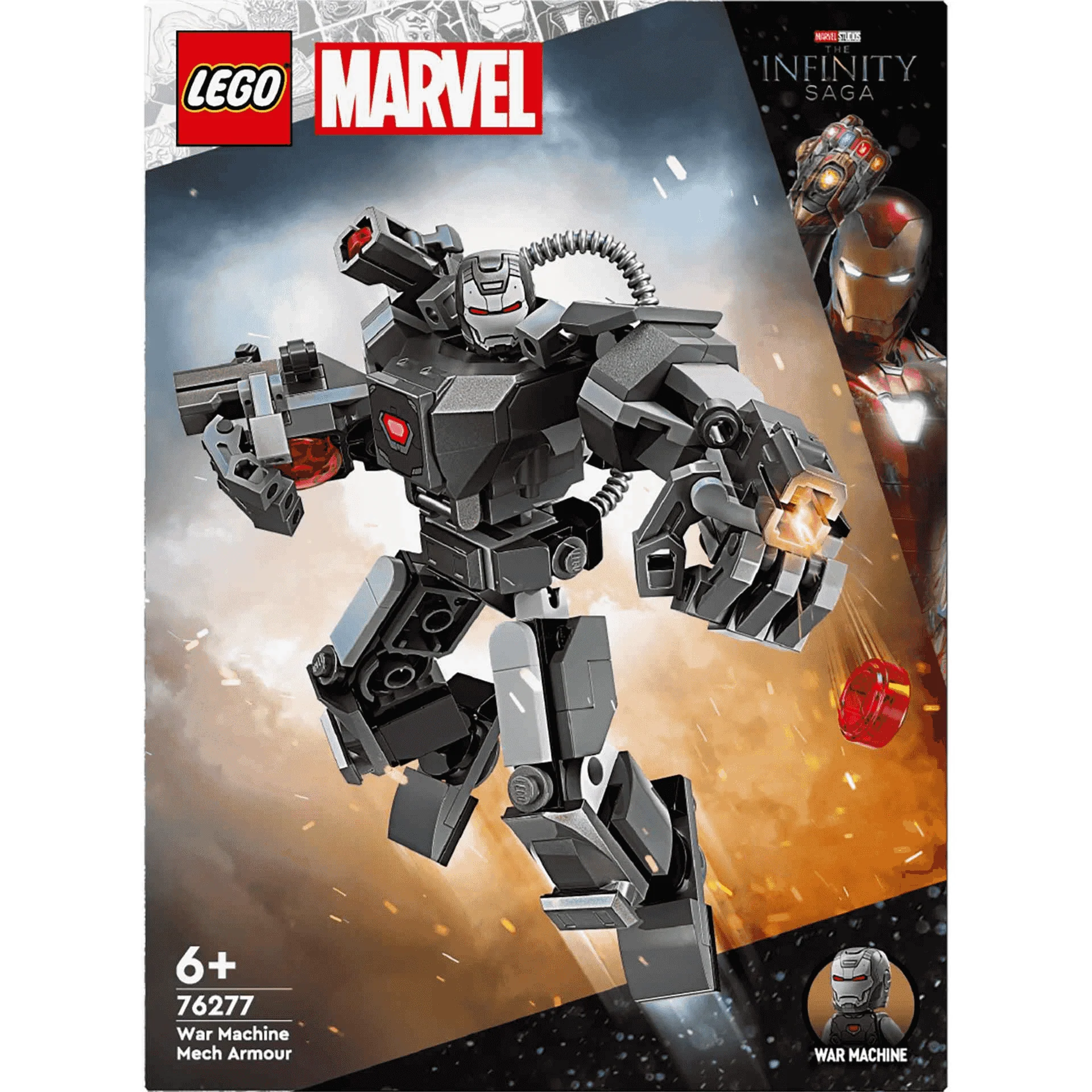 LEGO Marvel Armadura Robótica de Máquina de Guerra Juguete de construcción 76277 - Image 3