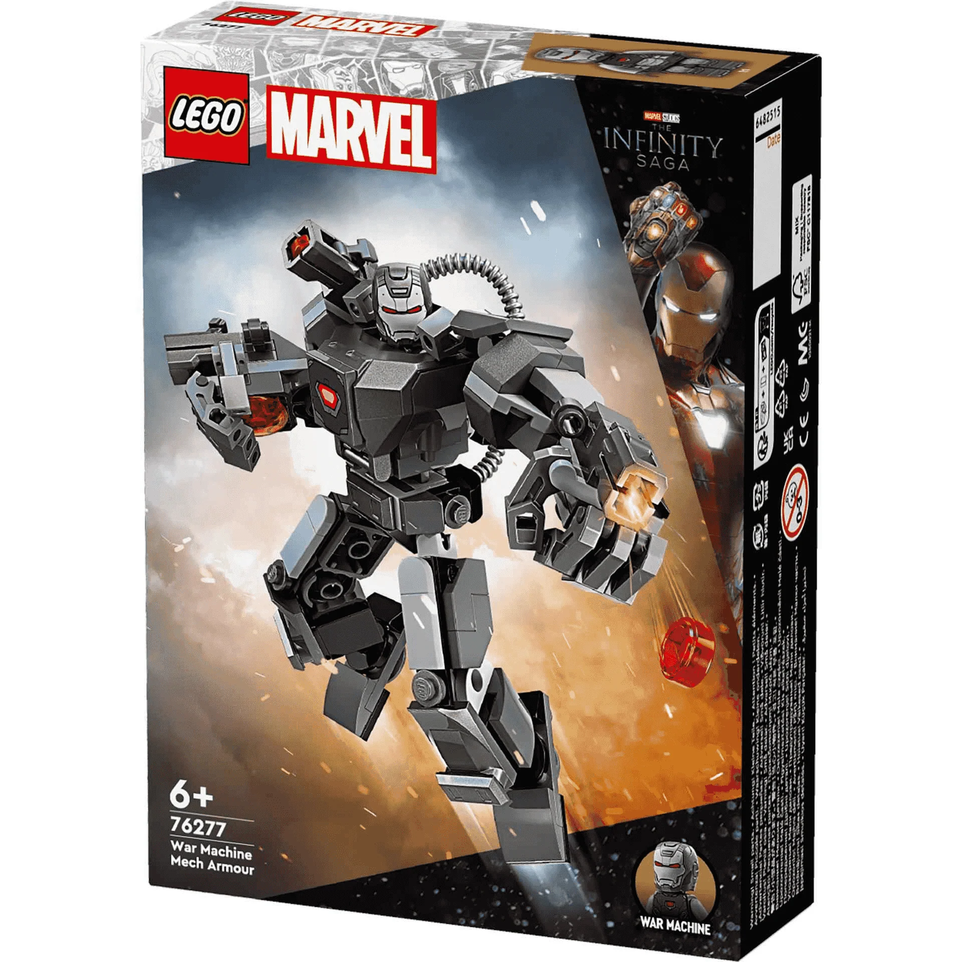 LEGO Marvel Armadura Robótica de Máquina de Guerra Juguete de construcción 76277 - Image 4