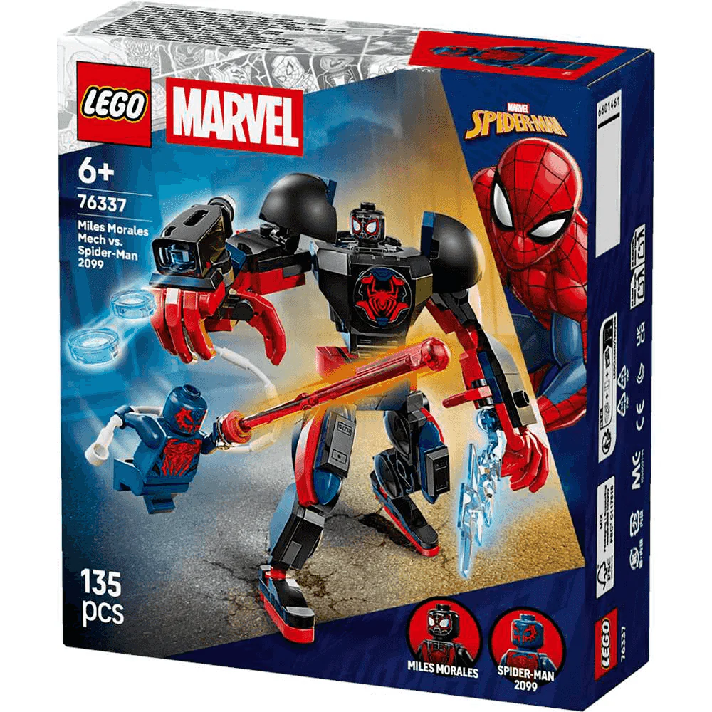 LEGO Marvel Armadura Robótica de Miles Morales vs. Spider-Man 2099 76337 - Image 3