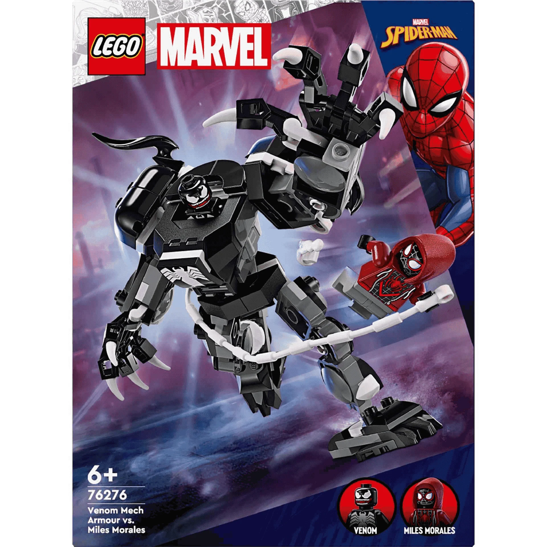 LEGO Marvel Armadura Robótica de Venom vs. Miles Morales 76276 - Image 3