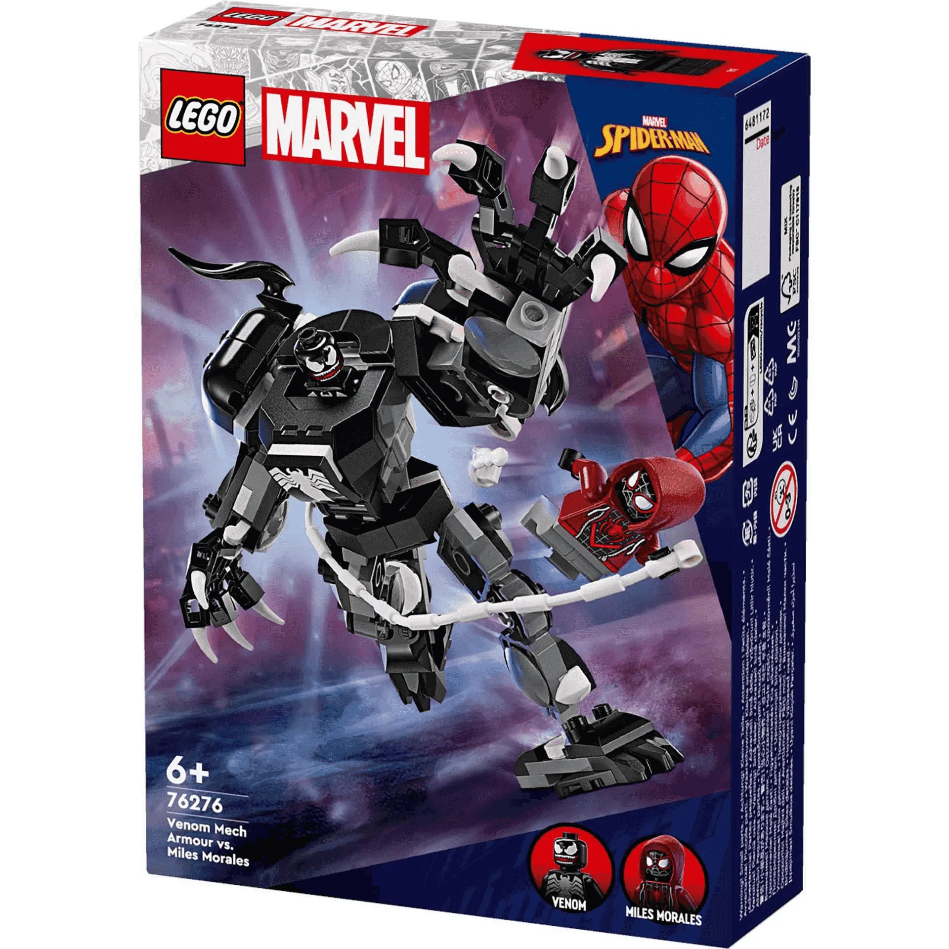 LEGO Marvel Armadura Robótica de Venom vs. Miles Morales 76276 - Image 4
