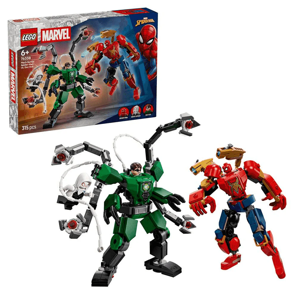 LEGO Marvel Batalla de Armaduras Robóticas: Spider-Man vs. Doc Ock 76338 - Image 2