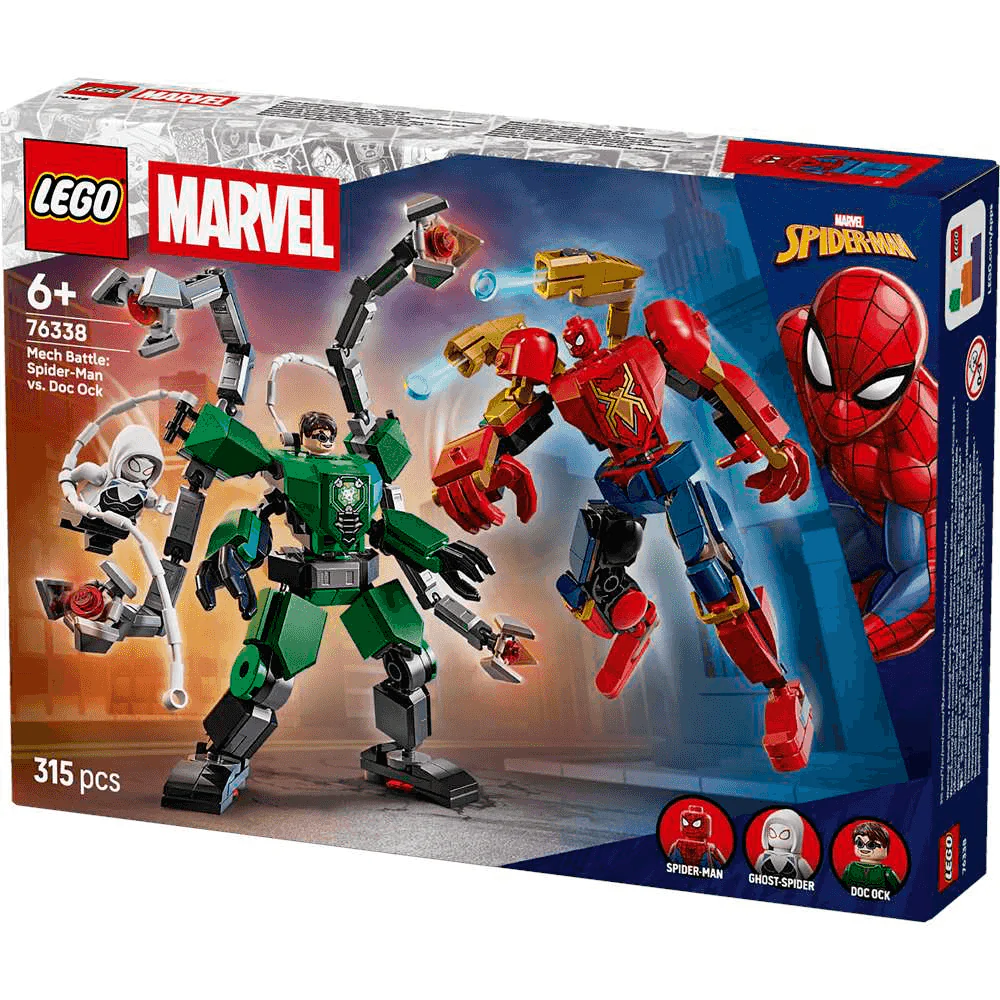 LEGO Marvel Batalla de Armaduras Robóticas: Spider-Man vs. Doc Ock 76338 - Image 3