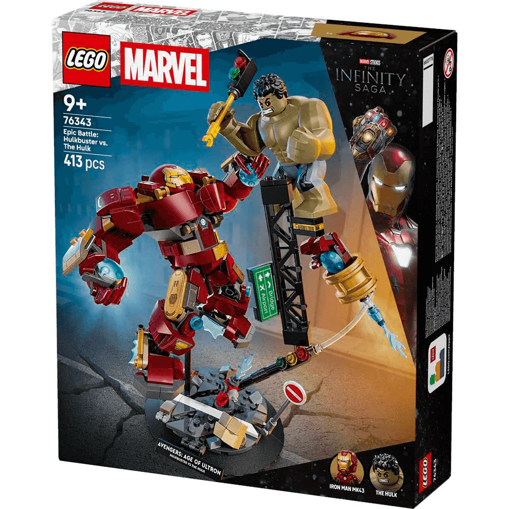 LEGO Marvel Batalla Legendaria: Hulkbuster vs. Hulk 76343 - Image 3