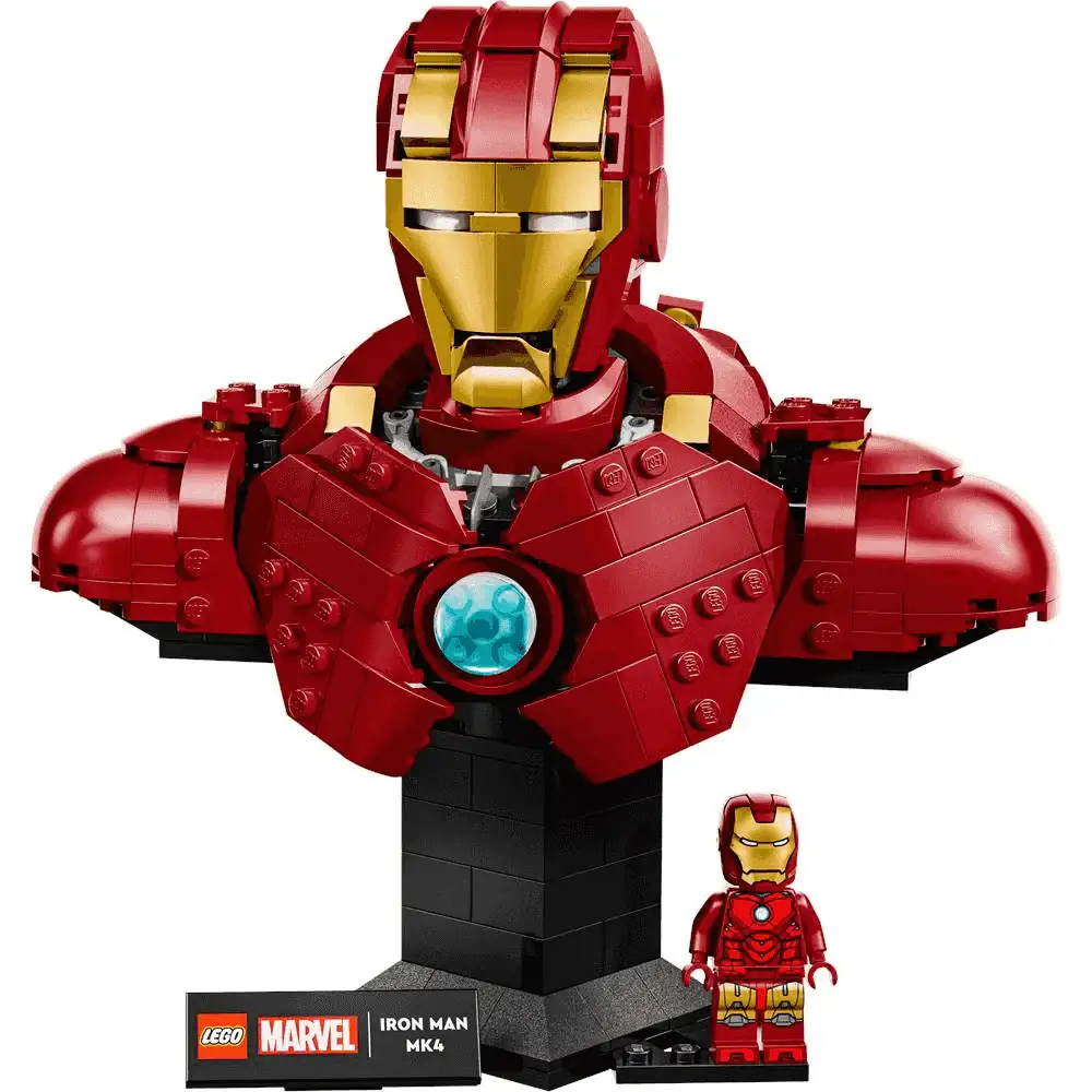 LEGO | Marvel Busto de Iron Man MK4 Maqueta 76327 - Image 2