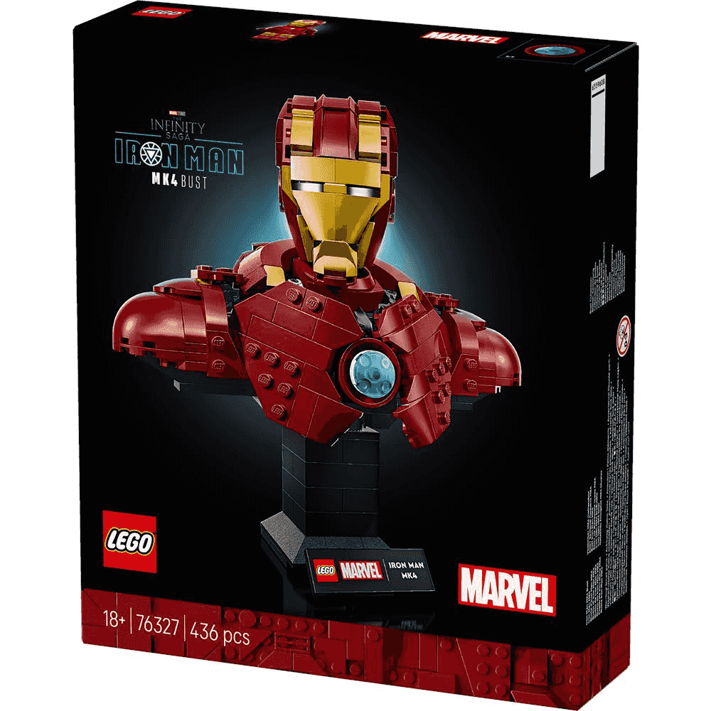 LEGO | Marvel Busto de Iron Man MK4 Maqueta 76327 - Image 3