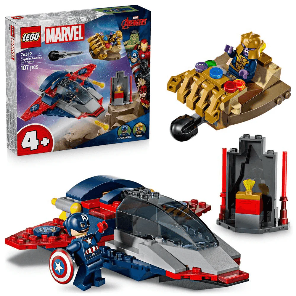 LEGO Marvel Capitán América vs. Thanos 76319 (107 piezas) - 4+ años - Image 2