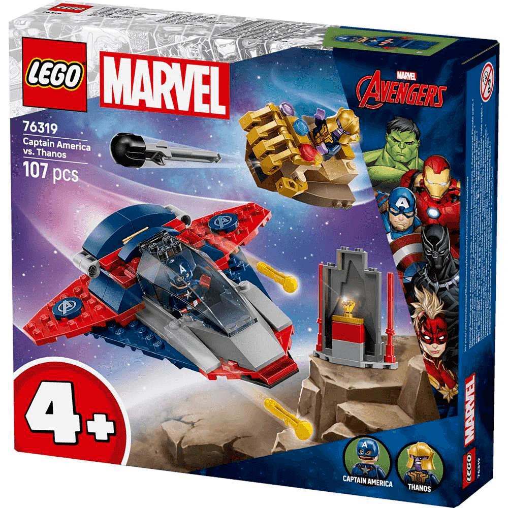 LEGO Marvel Capitán América vs. Thanos 76319 (107 piezas) - 4+ años - Image 3