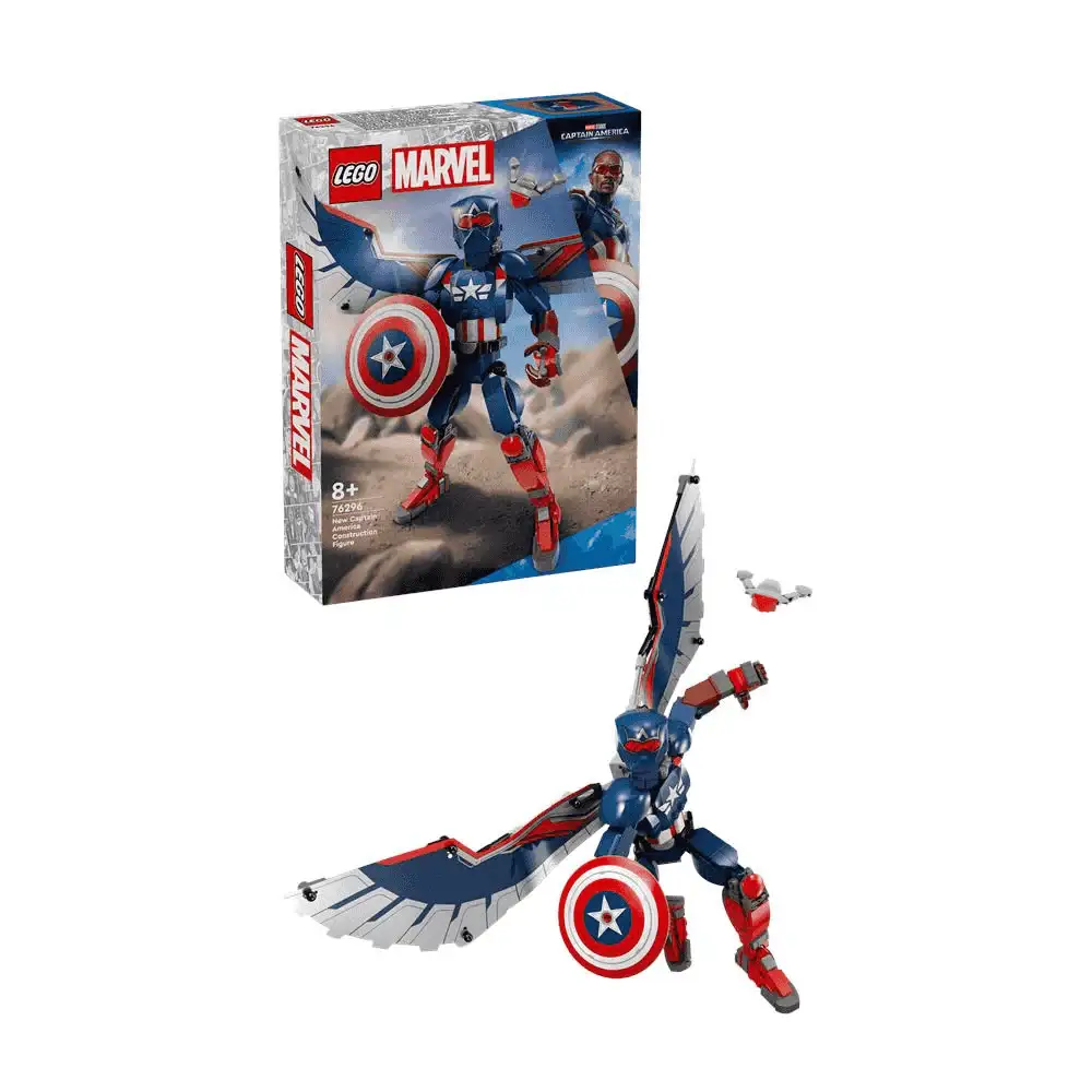 LEGO Marvel Figura para Construir: Nuevo Capitán América 76296 - Image 3