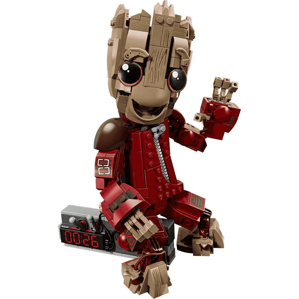 LEGO Marvel Groot con Traje de Saqueador 76341