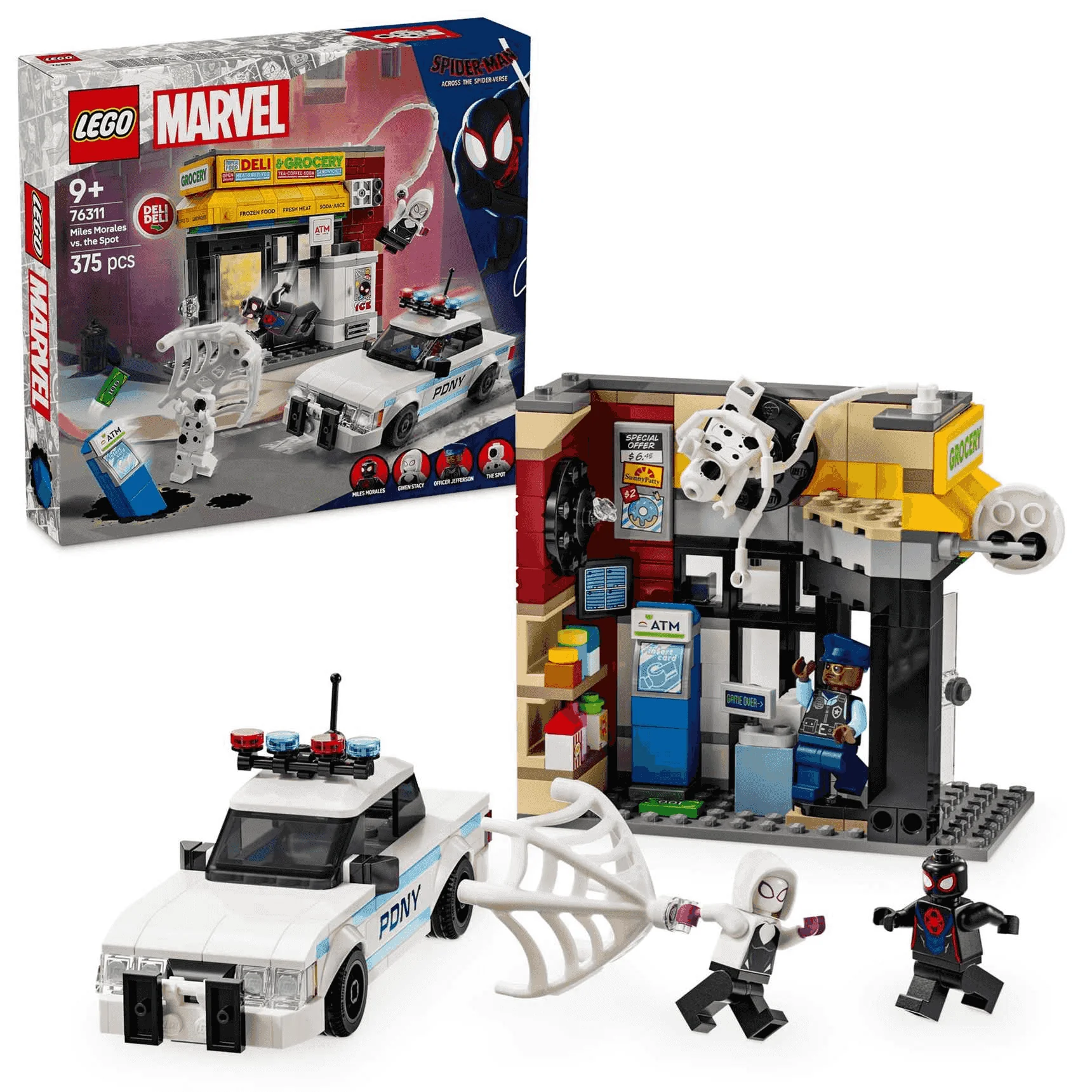 LEGO Marvel Multiverso Arácnido: Miles Morales vs. Mancha 76311 - Image 2