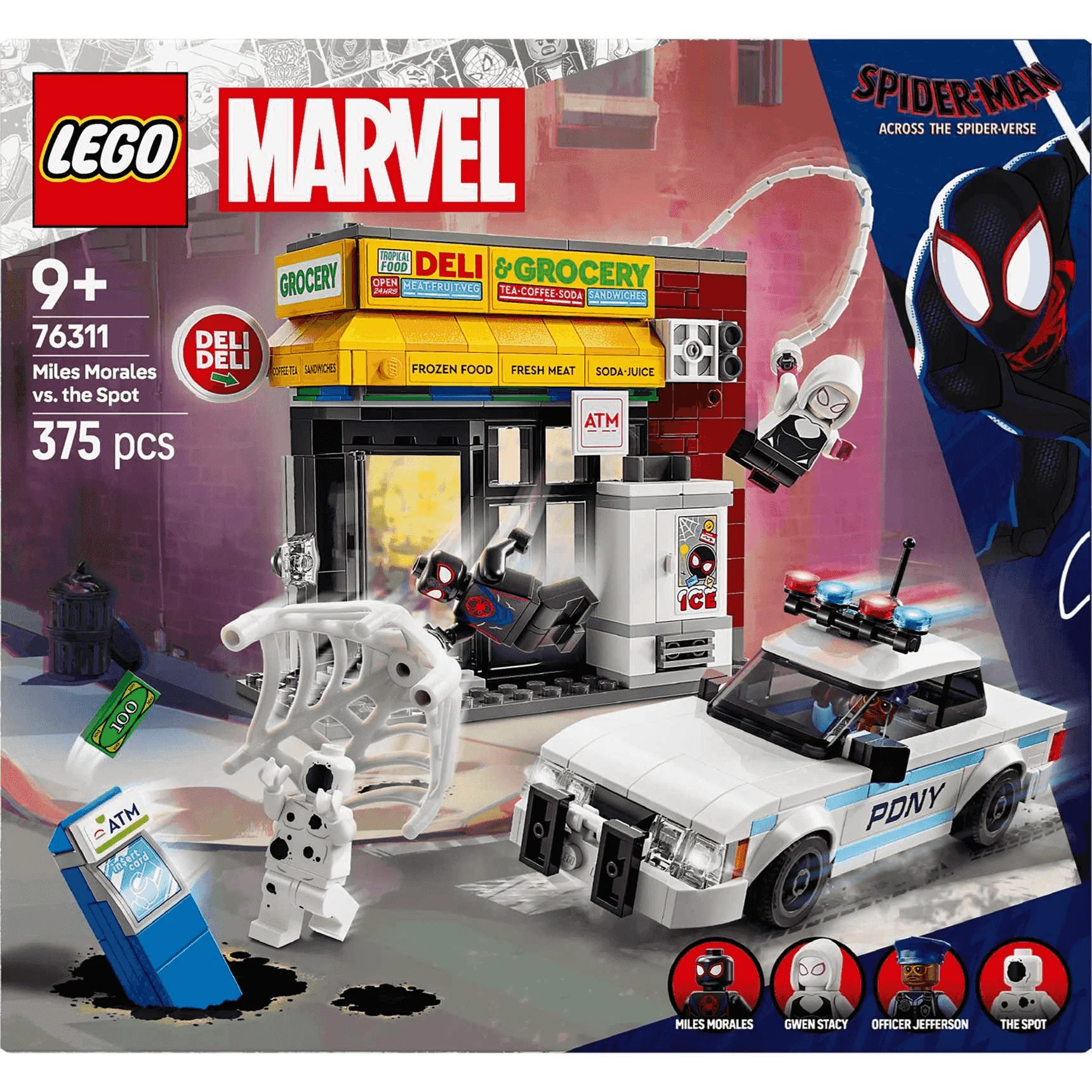 LEGO Marvel Multiverso Arácnido: Miles Morales vs. Mancha 76311 - Image 3