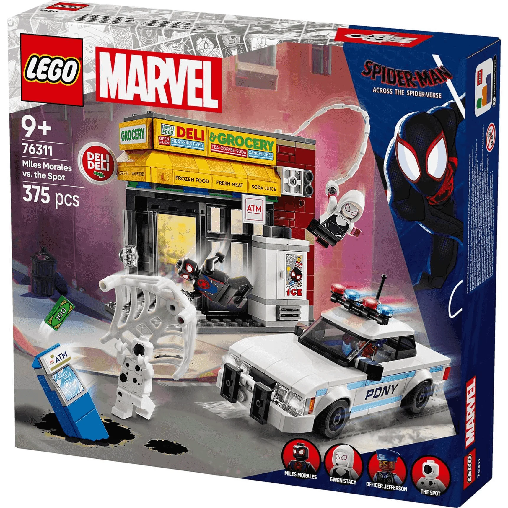 LEGO Marvel Multiverso Arácnido: Miles Morales vs. Mancha 76311 - Image 4