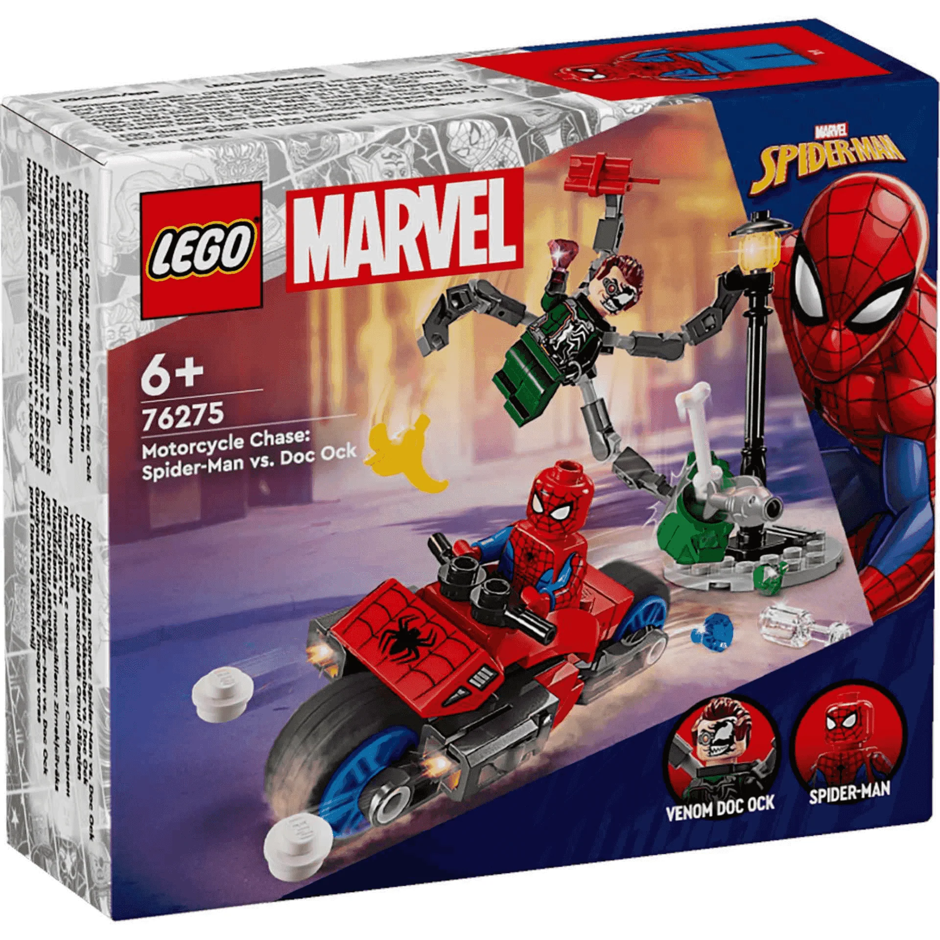 LEGO Marvel Persecución en Moto: Spider-Man vs. Doc Ock 76275 - Image 5