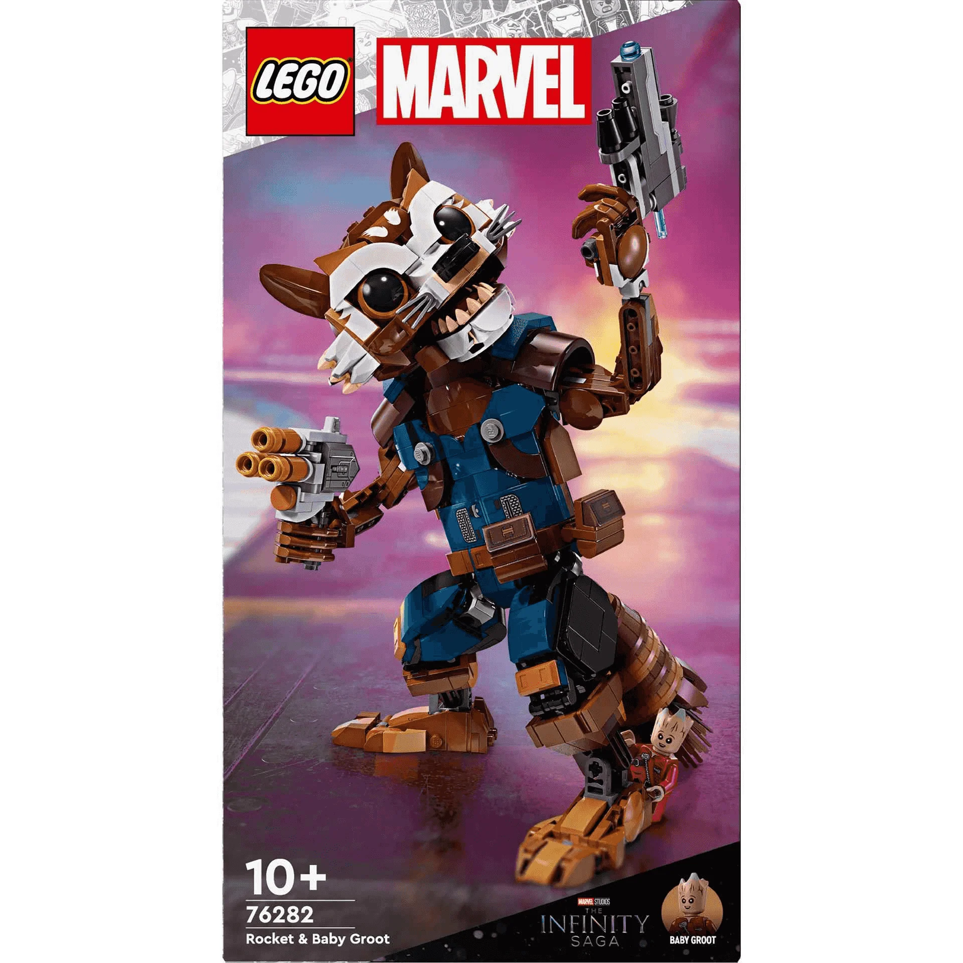 LEGO Marvel Rocket y Bebé Groot 76282 - Image 3