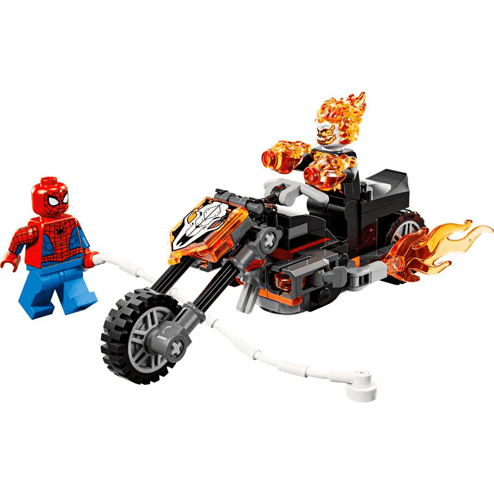 LEGO Marvel Spider-Man vs. Moto del Motorista Fantasma 76335