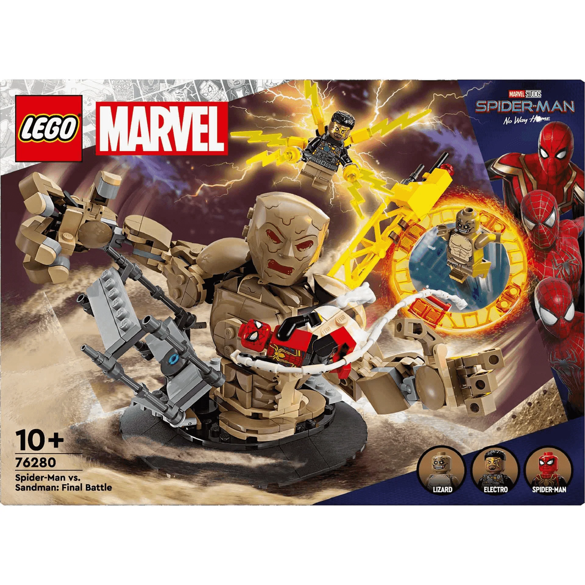 LEGO Marvel Spiderman vs. Sandman: Batalla Final Set 76280 - Image 3