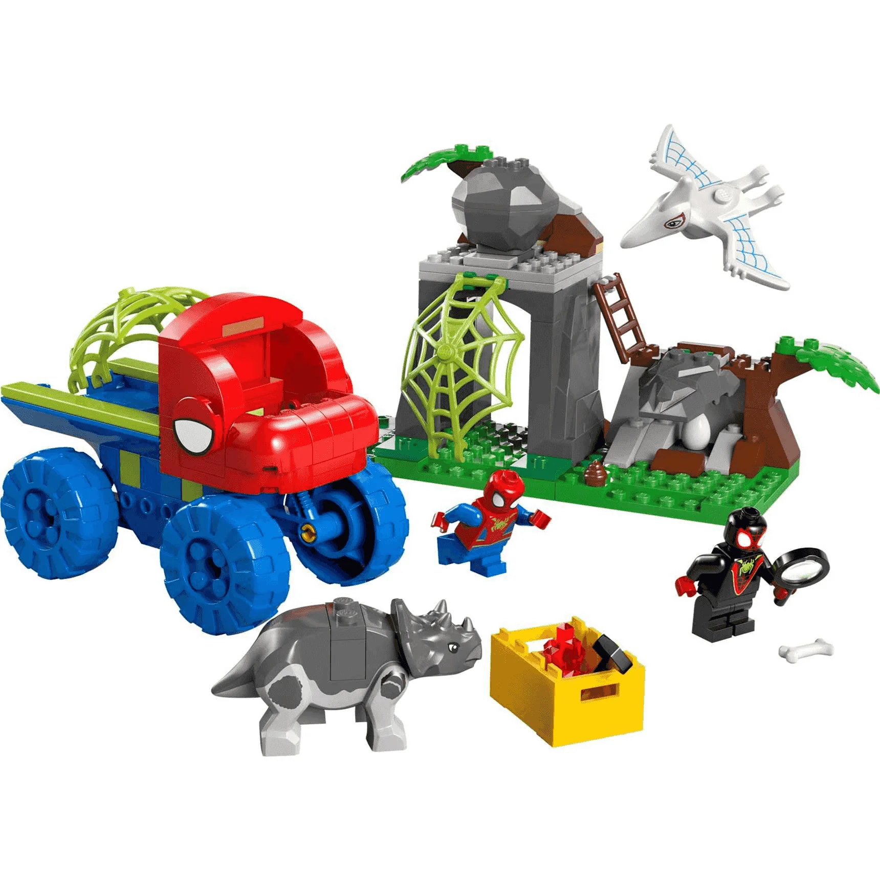 LEGO Marvel Spidey y su Superequipo Todoterreno Dinosaurio y Equipo Spidey al Rescate 11199