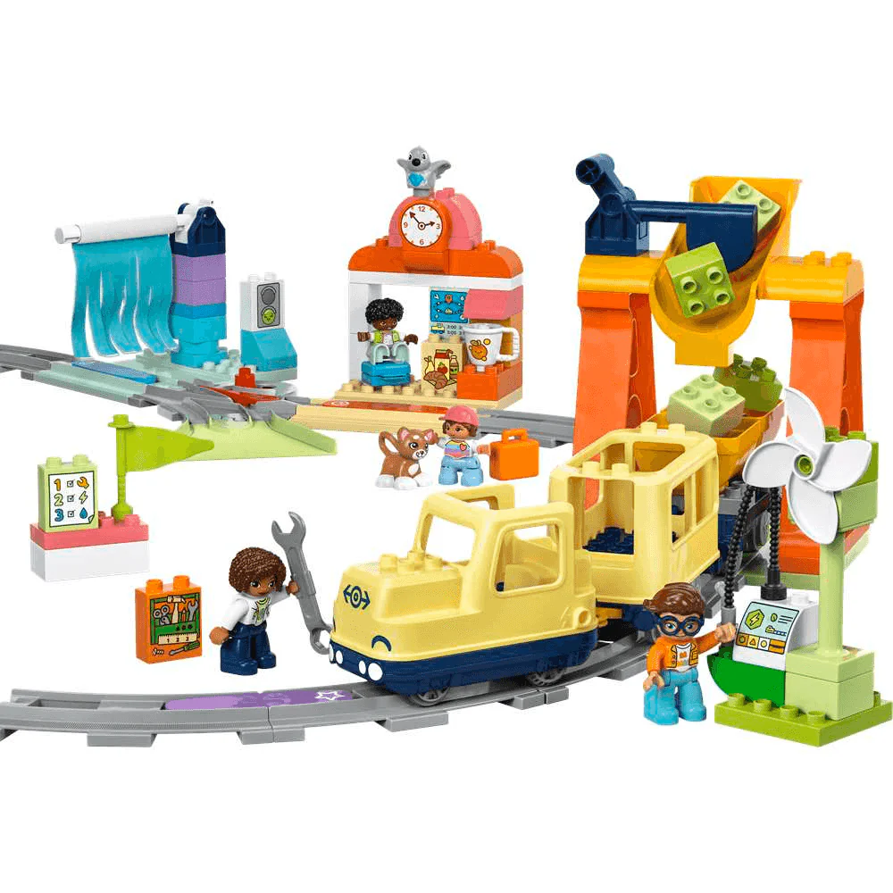 LEGO Mi Ciudad LEGO DUPLO Gran Tren Comunitario Interactivo 10428 (103 piezas) - 3+ años