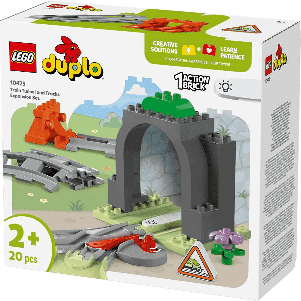 LEGO Mi Ciudad LEGO DUPLO Set de Expansión: Túnel y Vías Ferroviarias 10425 - 24+ años