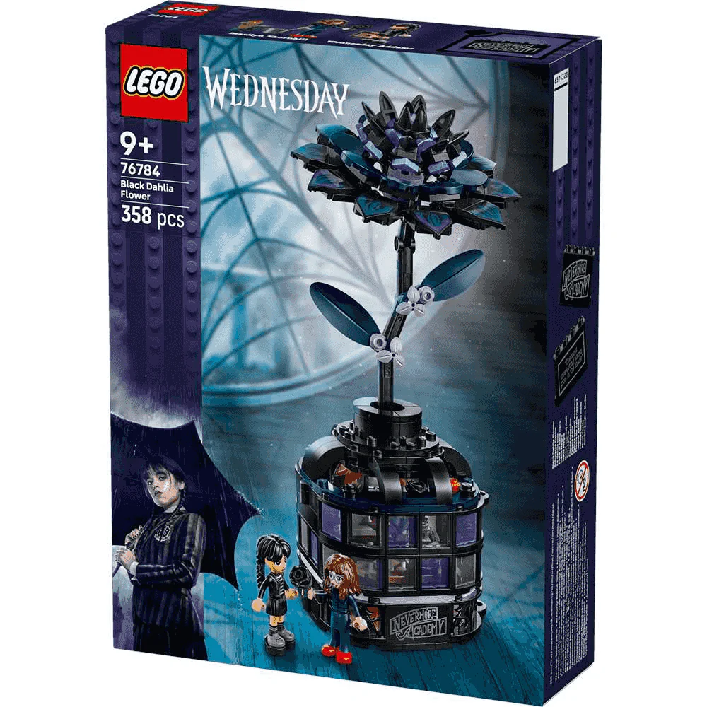 LEGO Miércoles Dalia Negra Regalo de Halloween Planta 76784 (358 piezas) - 9+ años - Image 3