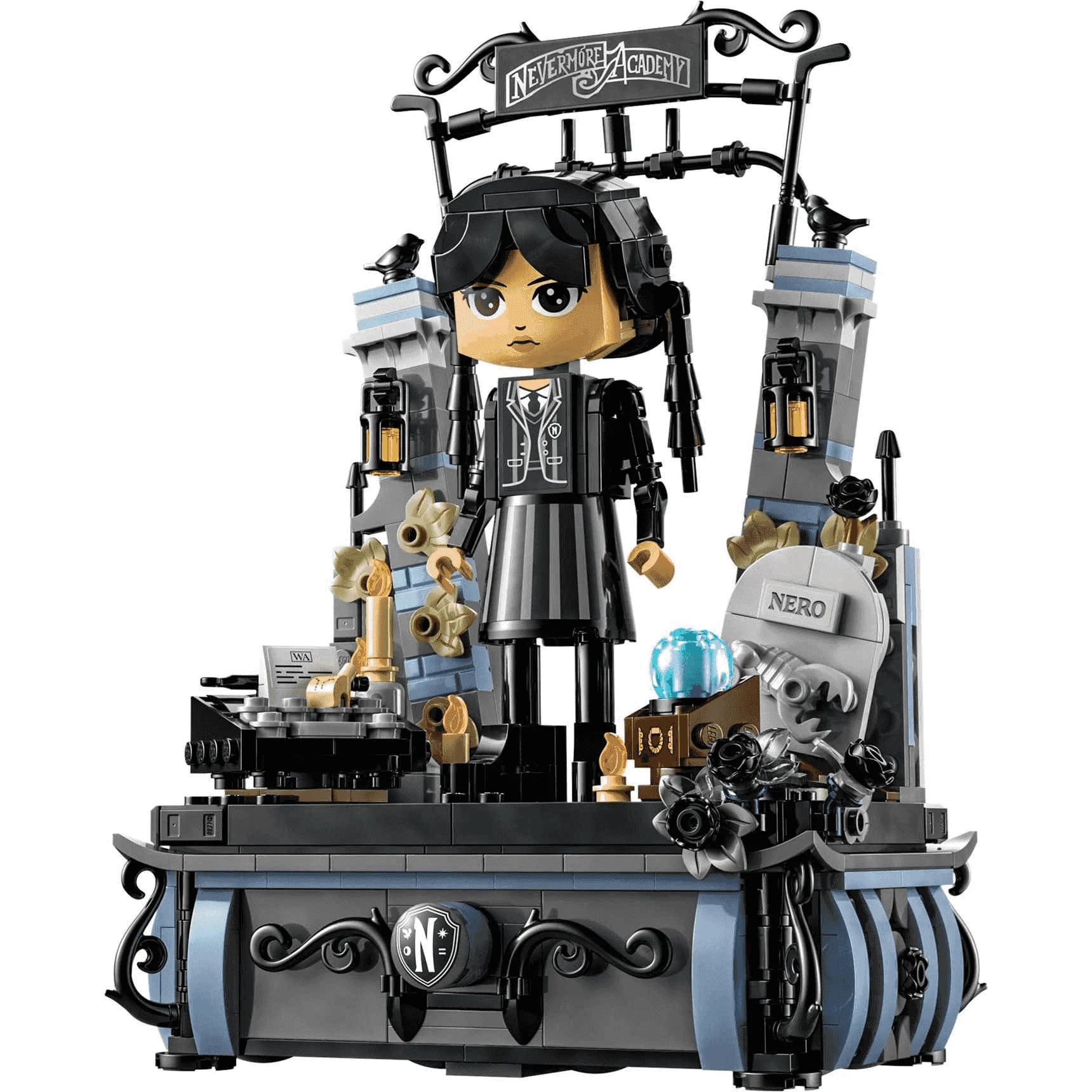 LEGO Miércoles Figura de Miércoles Addams Juguete 76780