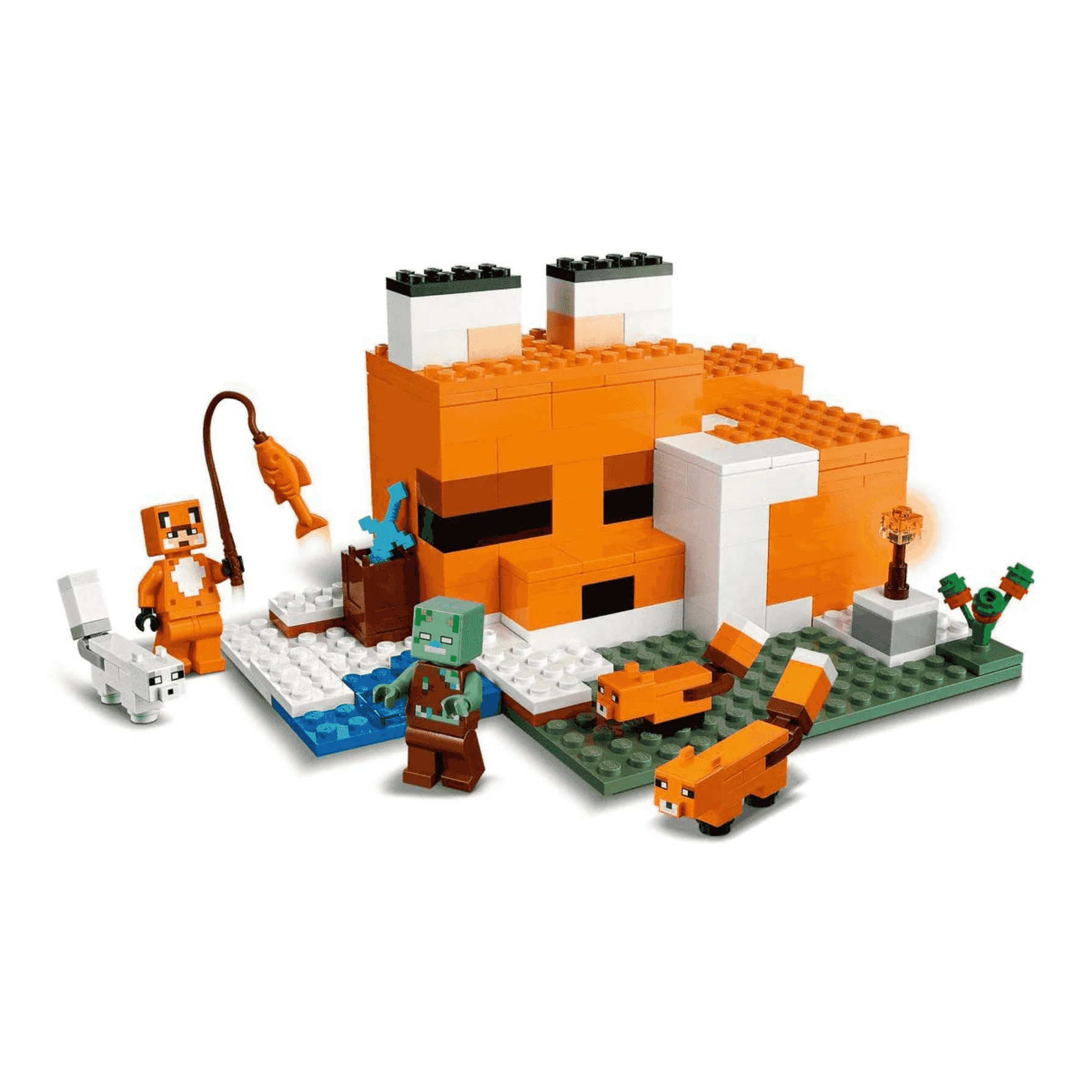 LEGO Minecraft 21178 El Refugio-Zorro (193 piezas) - Image 3