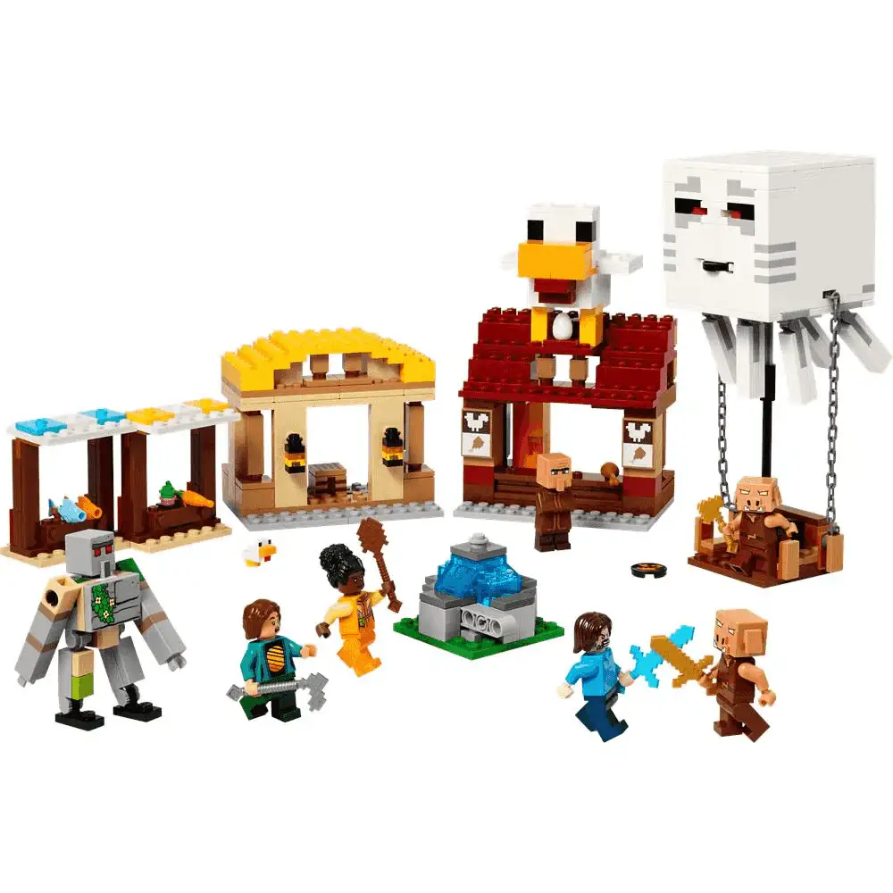 LEGO Minecraft El Ataque a la Aldea del Globo de Ghast 21273 - Image 3