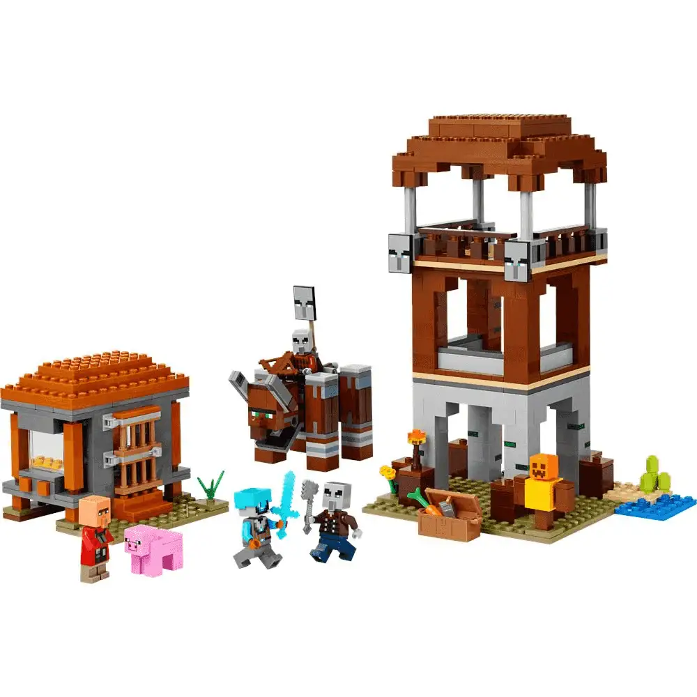 LEGO Minecraft El Puesto de Avanzada de los Saqueadores y el Devastador 21278 - Image 2