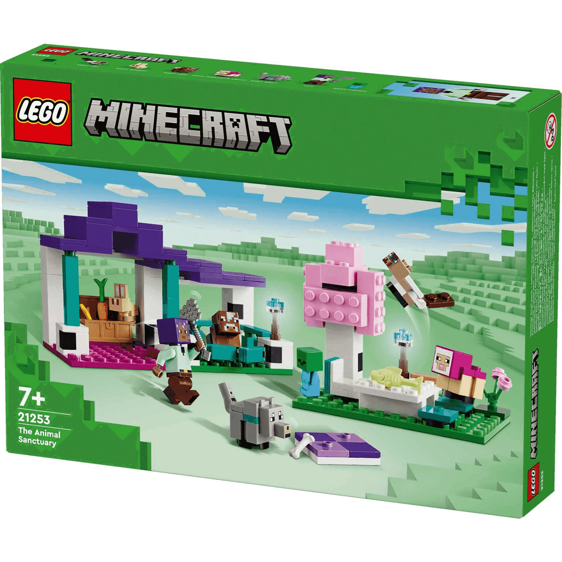 LEGO Minecraft El Santuario de Animales Set 21253 - Image 4
