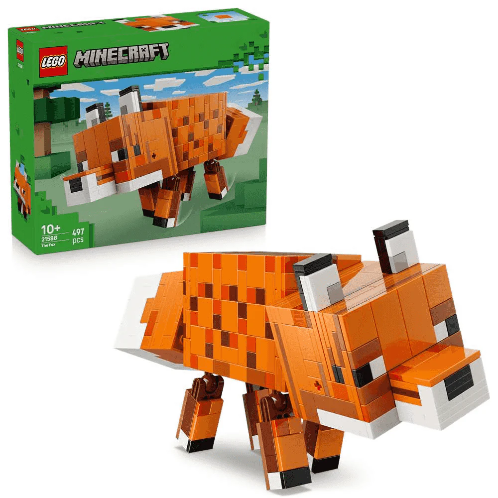 LEGO Minecraft El Zorro Juguete Decorativo 21588 - Image 2