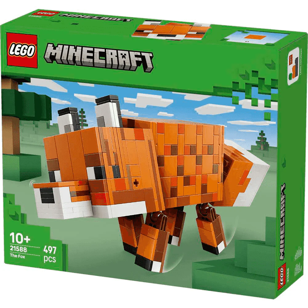 LEGO Minecraft El Zorro Juguete Decorativo 21588 - Image 3