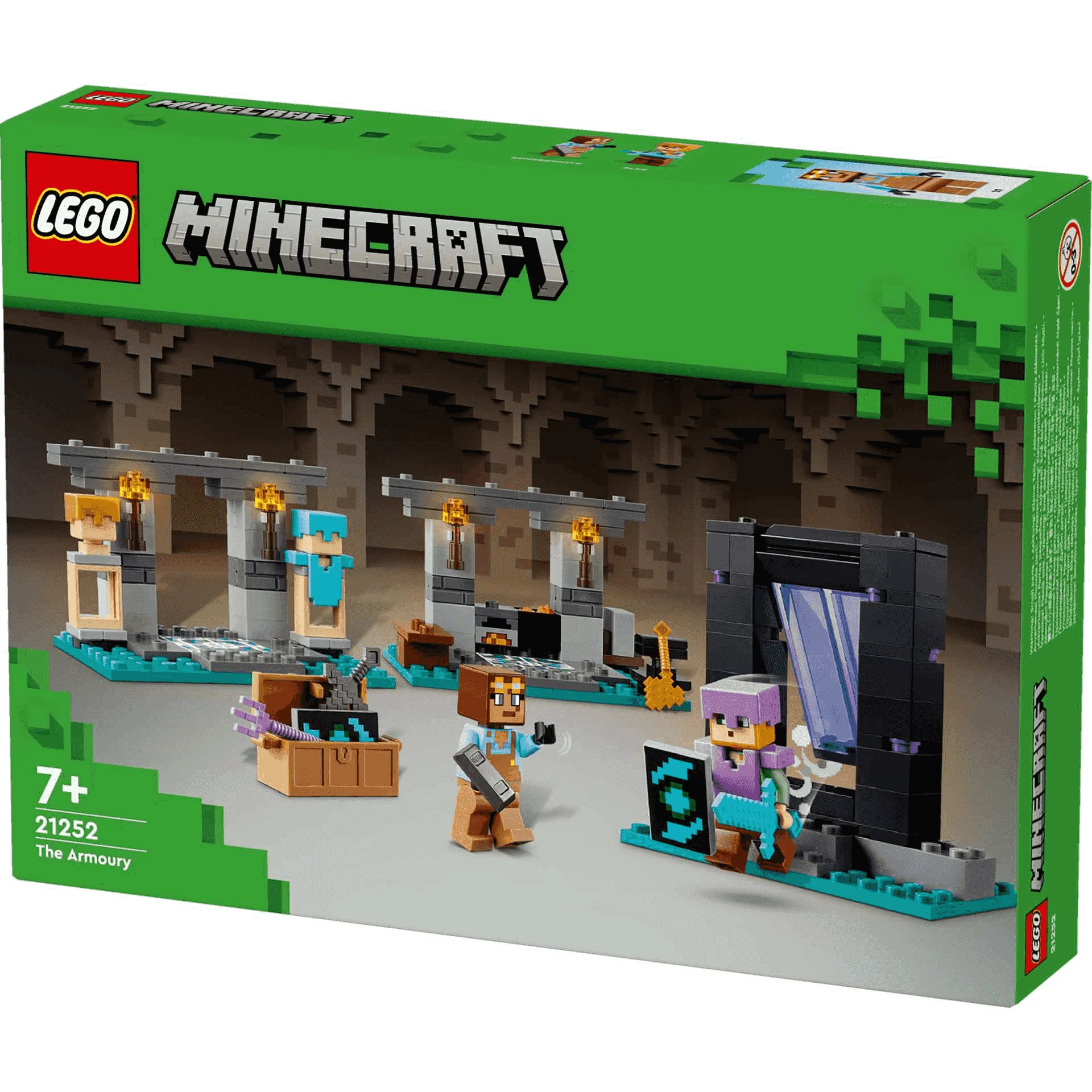 LEGO Minecraft La Armería Aventura de construcción 21252 - Image 4