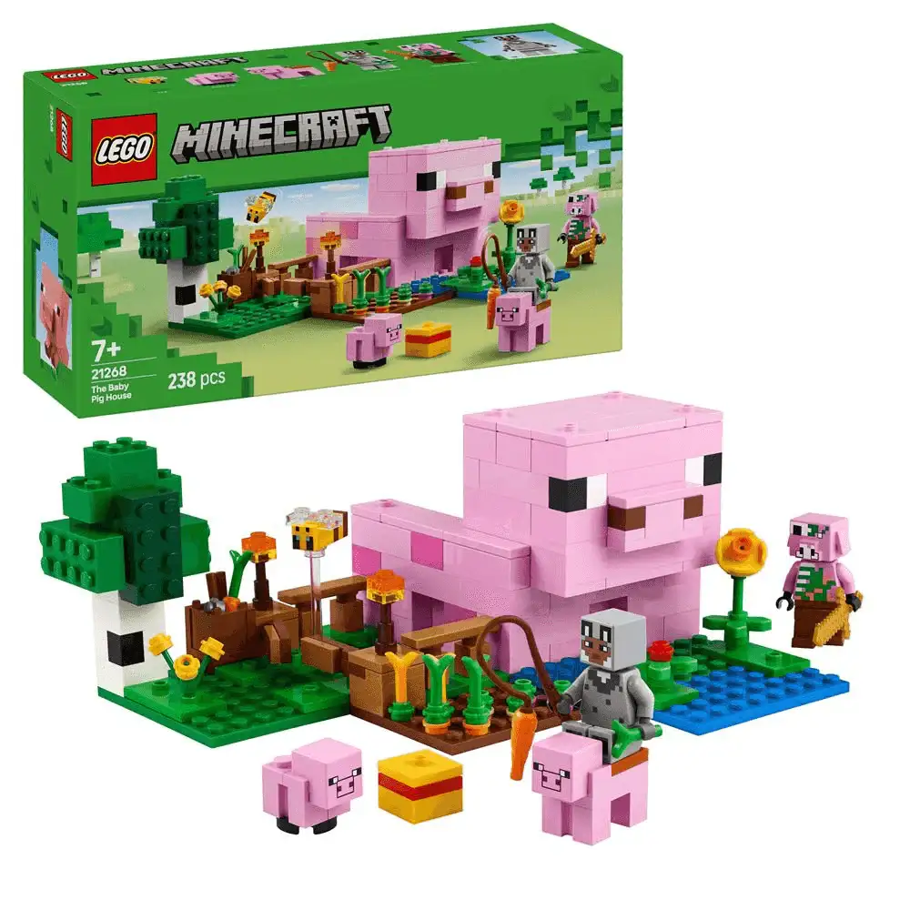 LEGO Minecraft La Casa-Cerdo Bebé Juguete infantil 21268