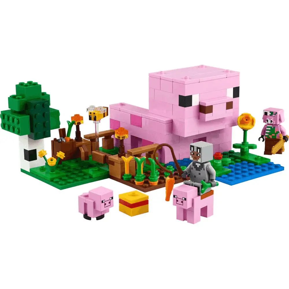 LEGO Minecraft La Casa-Cerdo Bebé Juguete infantil 21268 - Image 2