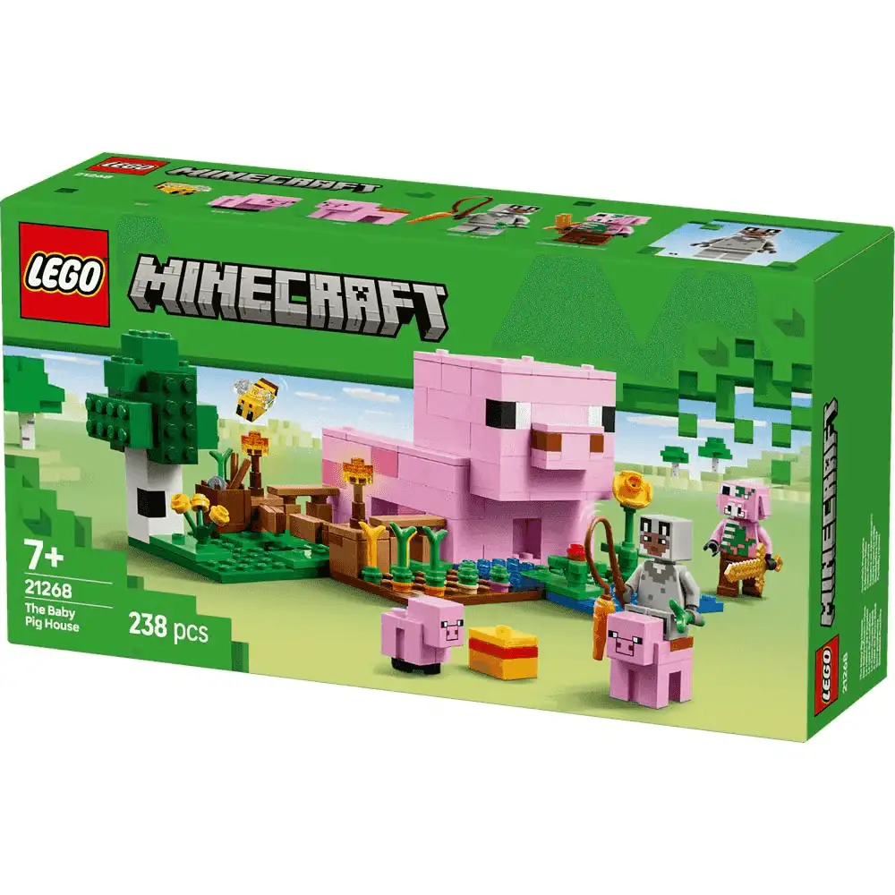 LEGO Minecraft La Casa-Cerdo Bebé Juguete infantil 21268 - Image 3