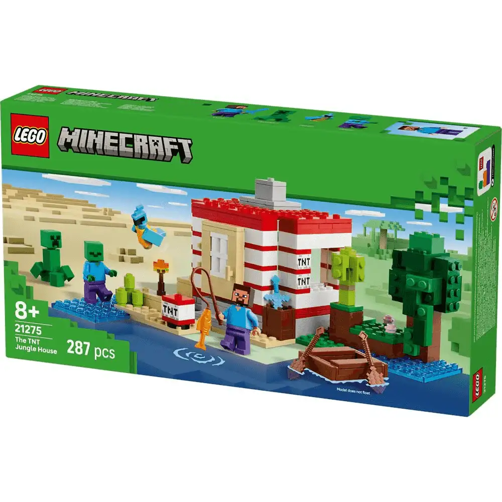 LEGO Minecraft La Casa-Dinamita de la Selva Juguete 21275 - Image 2
