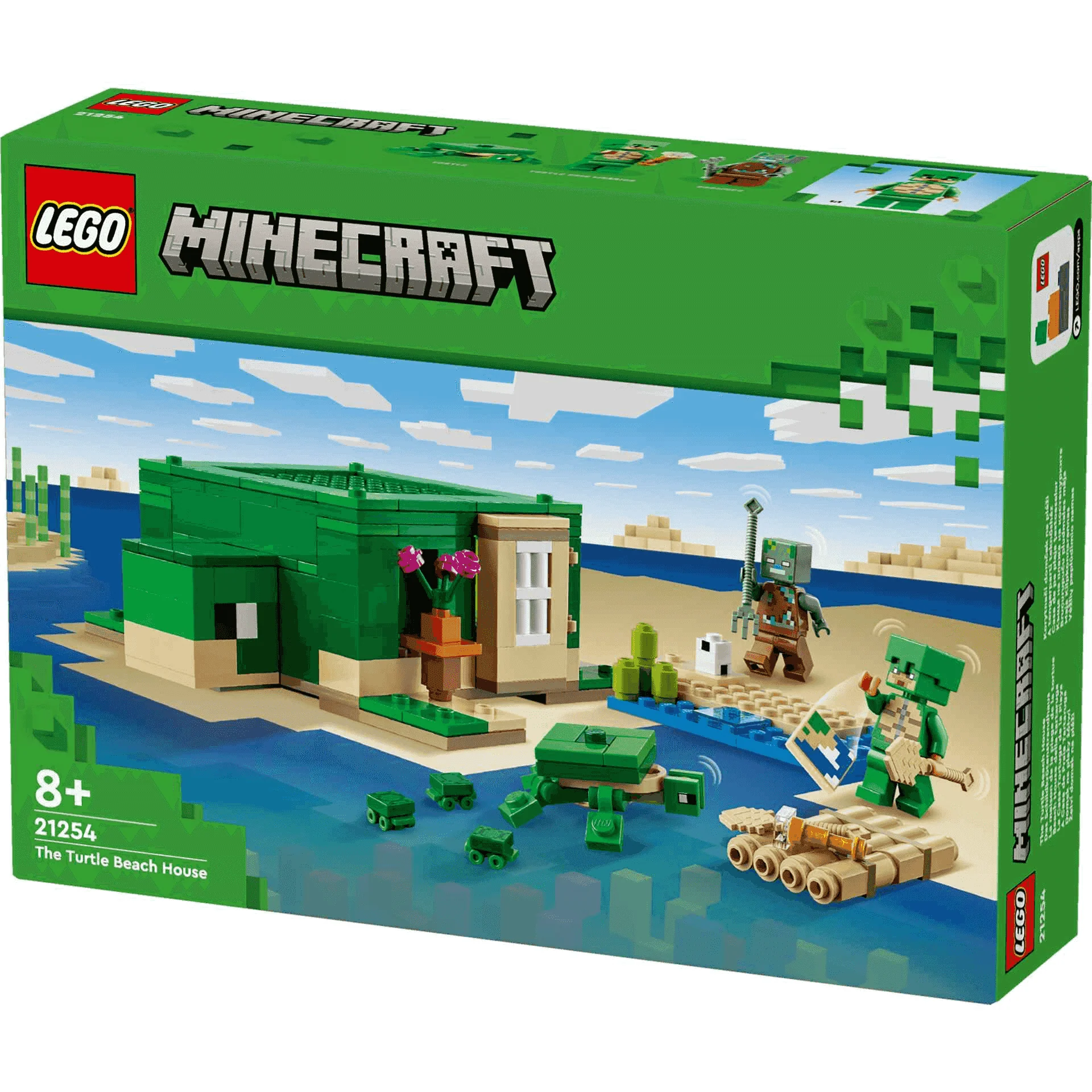 LEGO Minecraft La Casa-Tortuga de la Playa Modelo 21254 - Image 4
