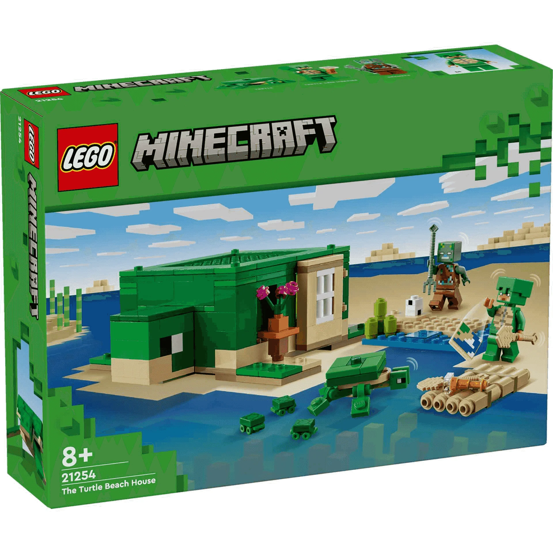 LEGO Minecraft La Casa-Tortuga de la Playa Modelo 21254 - Image 5