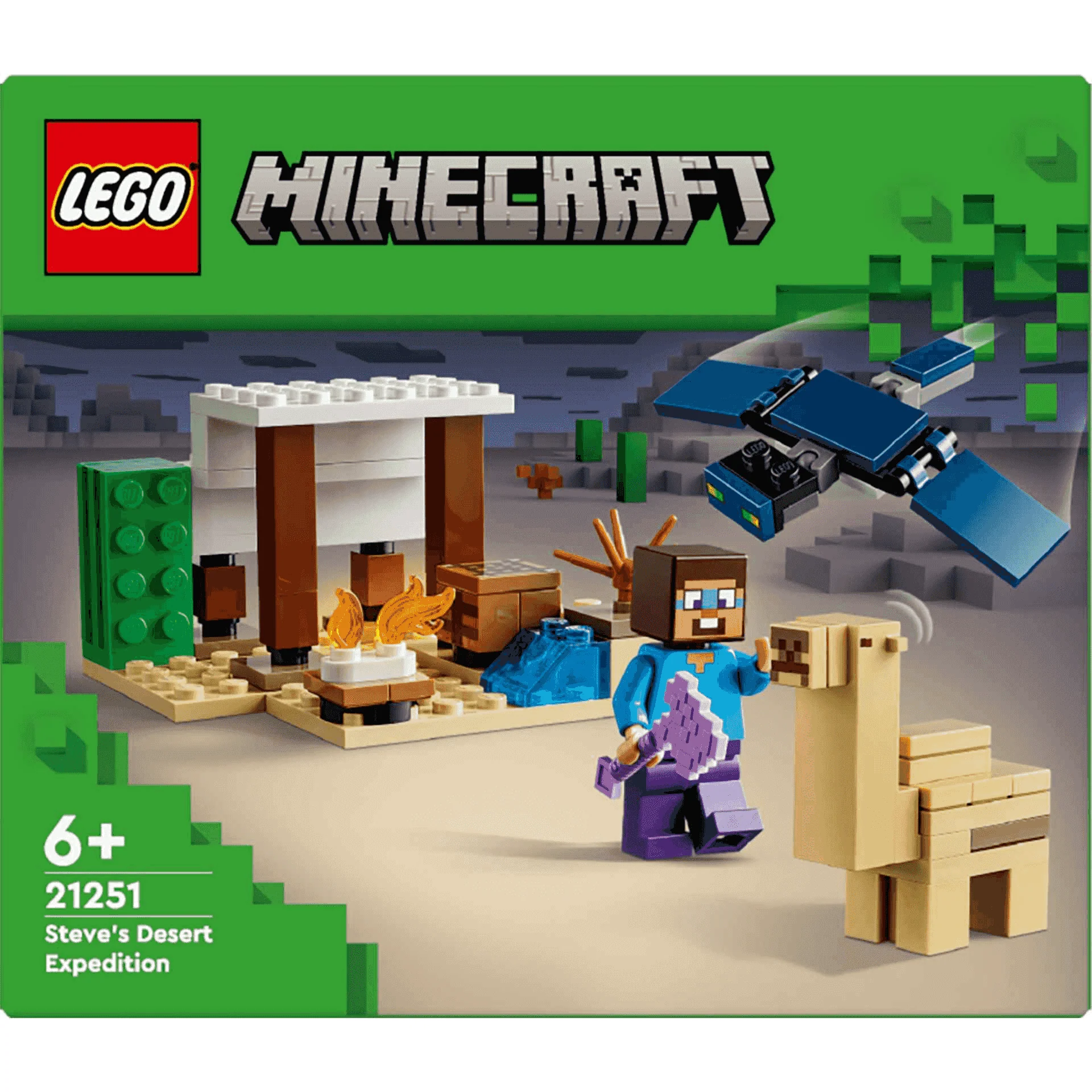 LEGO Minecraft La Expedición de Steve al Desierto Set 21251 - Image 3