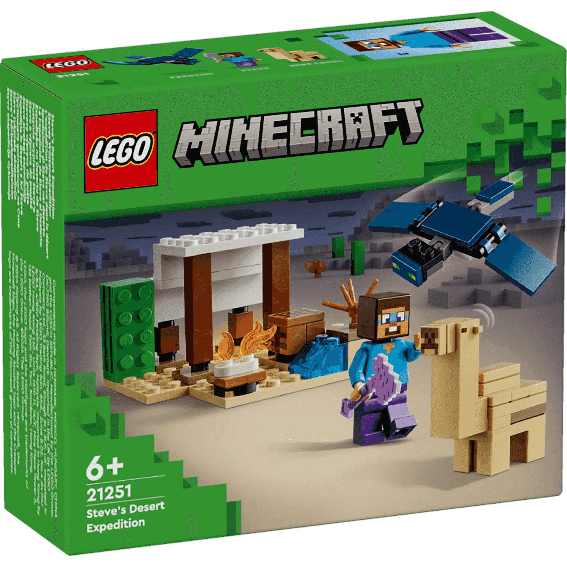LEGO Minecraft La Expedición de Steve al Desierto Set 21251 - Image 5