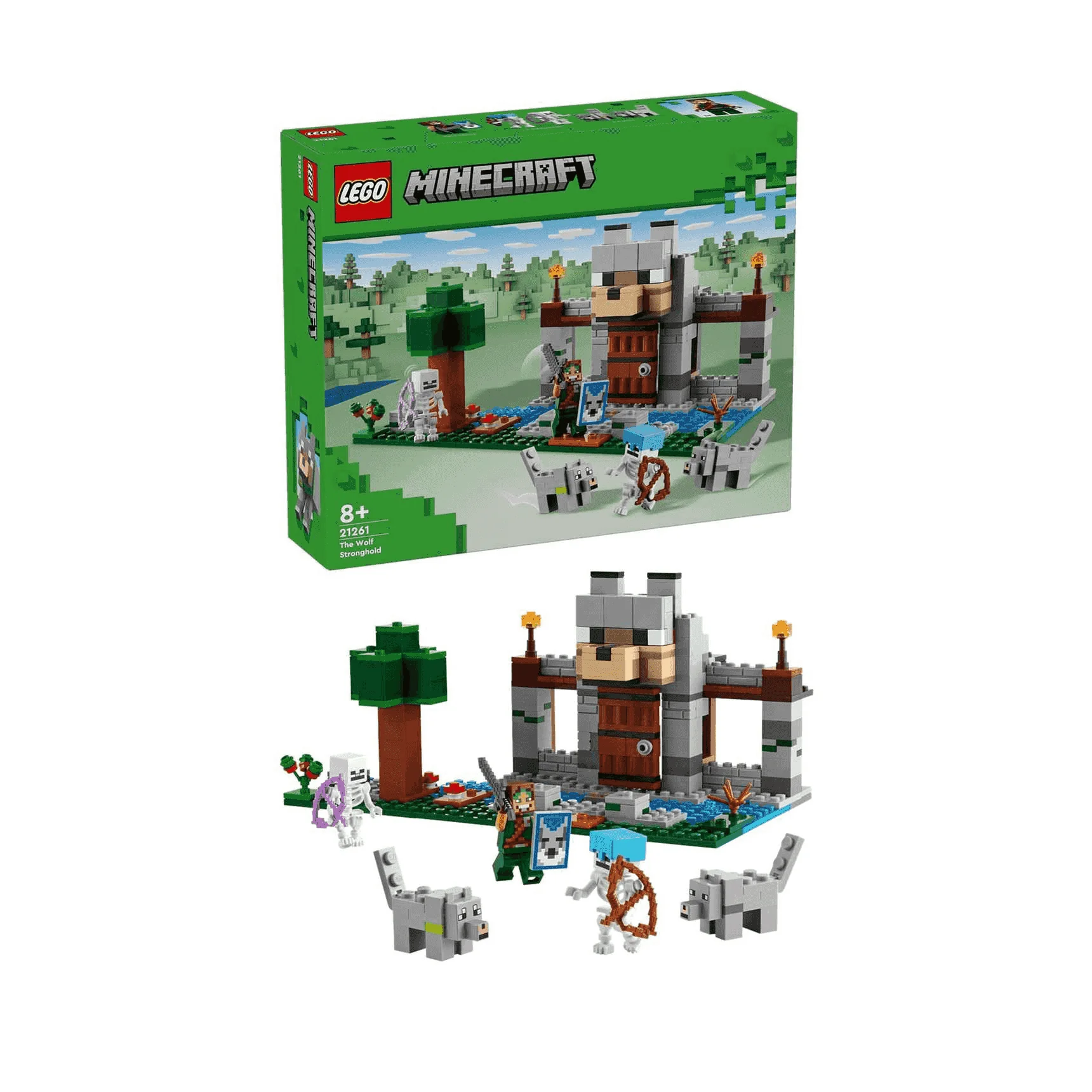 LEGO Minecraft La Fortaleza-Lobo Juego 21261 - Image 2