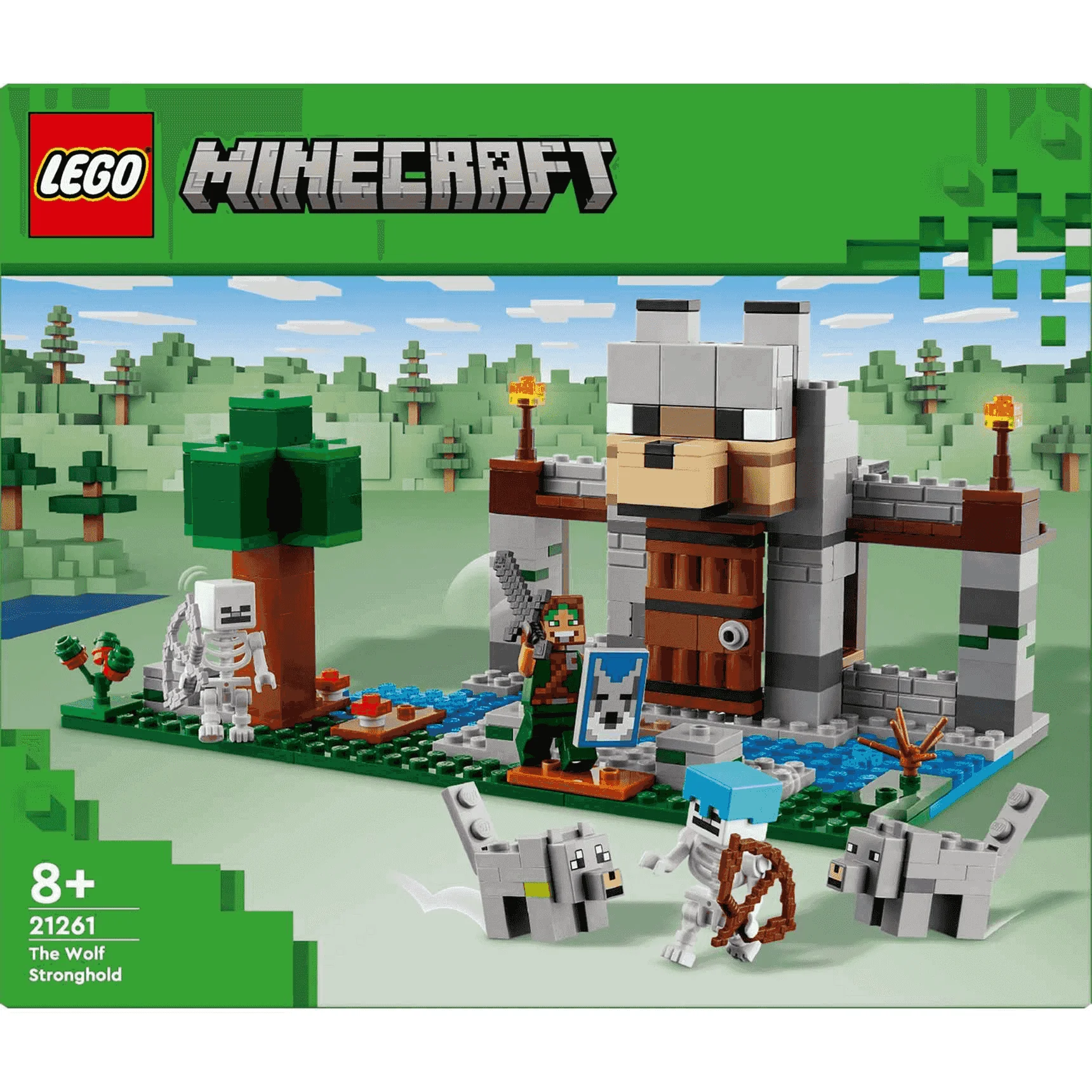 LEGO Minecraft La Fortaleza-Lobo Juego 21261 - Image 3