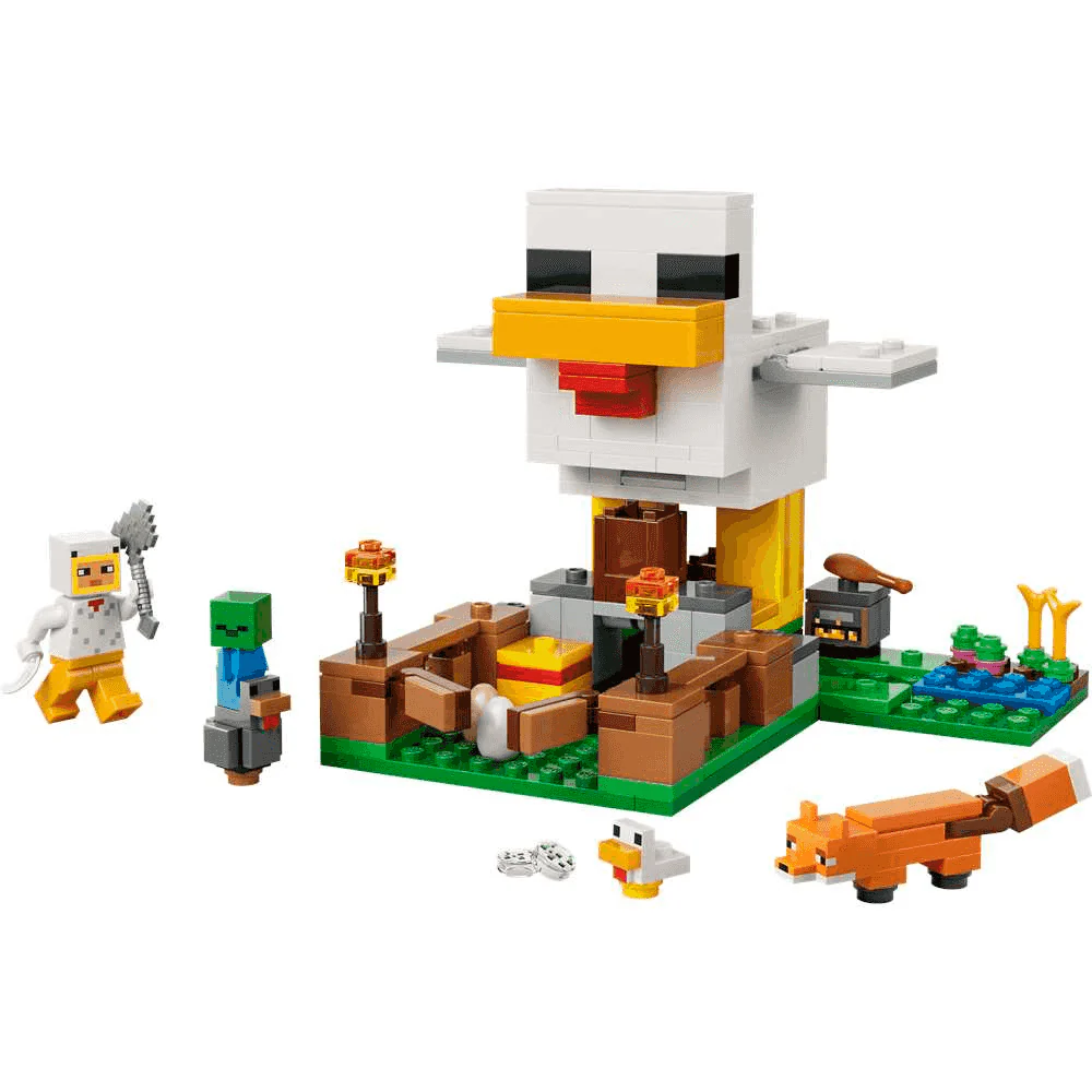 LEGO Minecraft La Granja de Gallinas Juguete 21585
