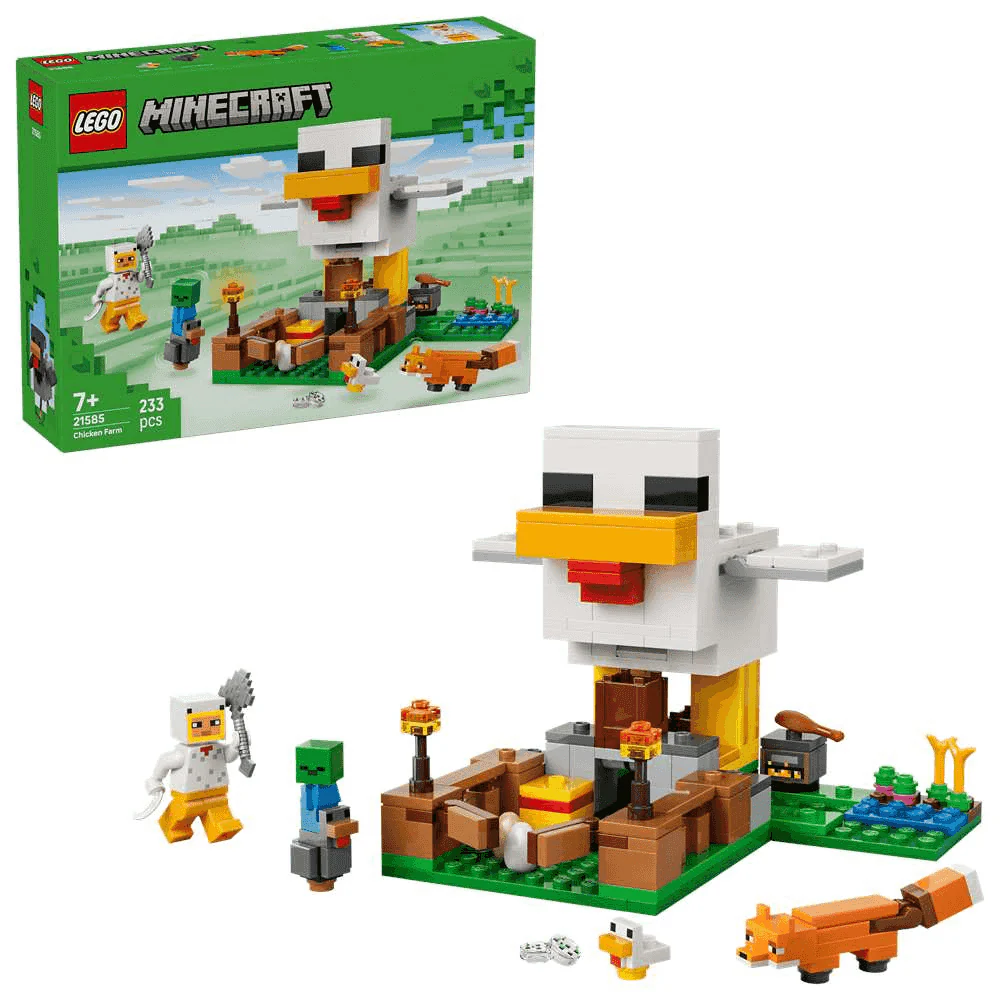LEGO Minecraft La Granja de Gallinas Juguete 21585 - Image 2