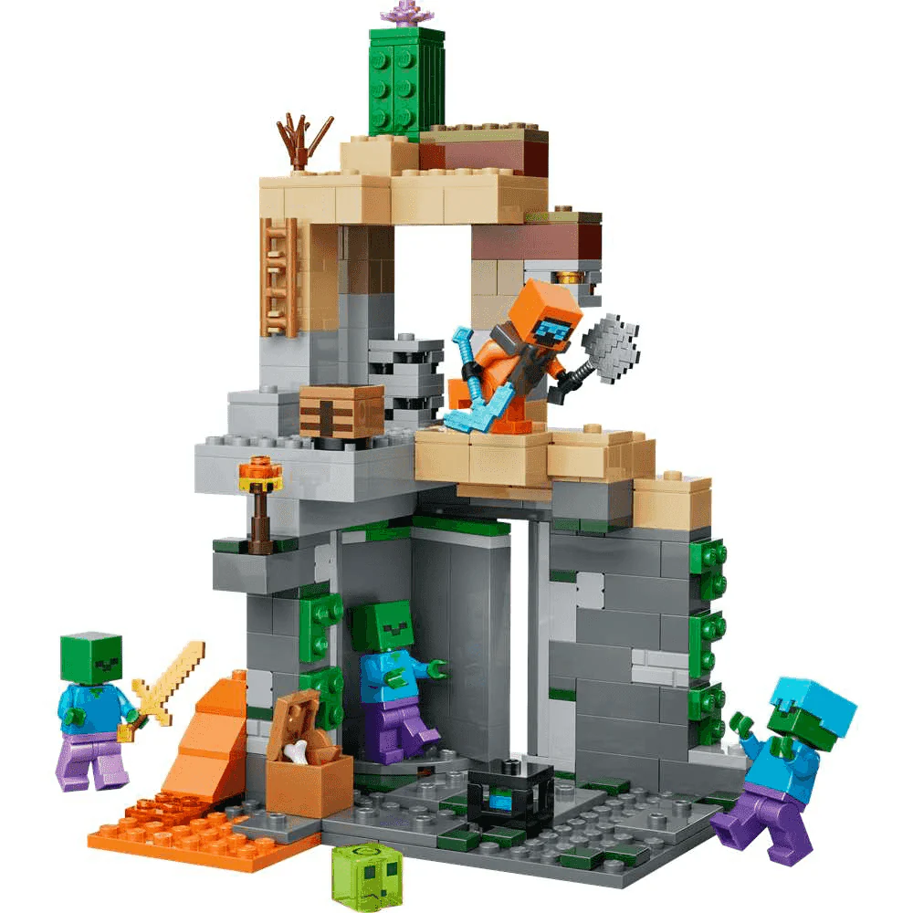 LEGO Minecraft La Mazmorra de Zombis Juguete 21587